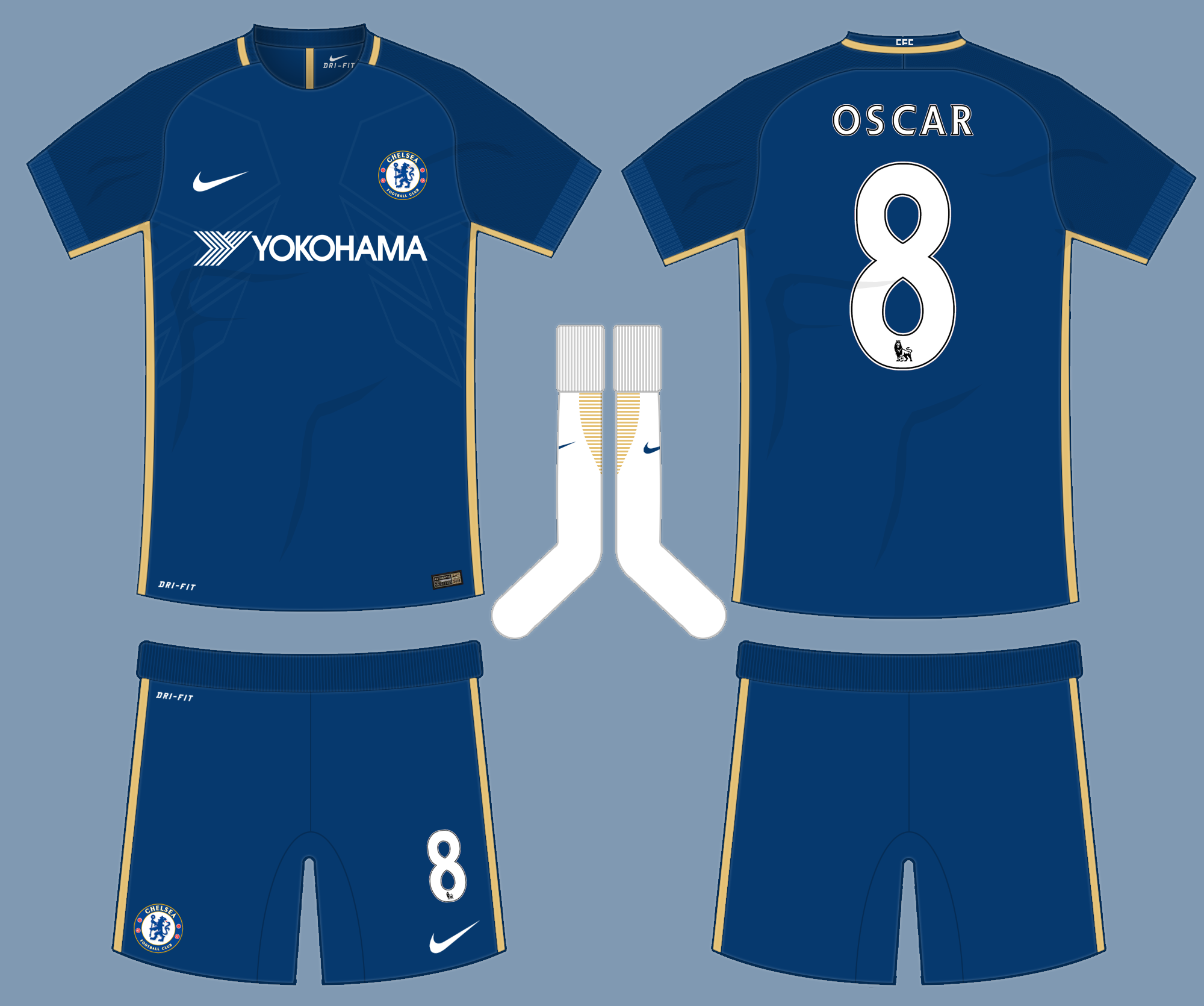 chelsea nike kit