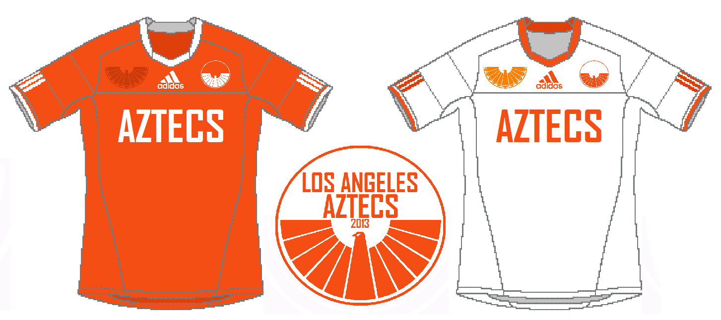 los angeles aztecs kit
