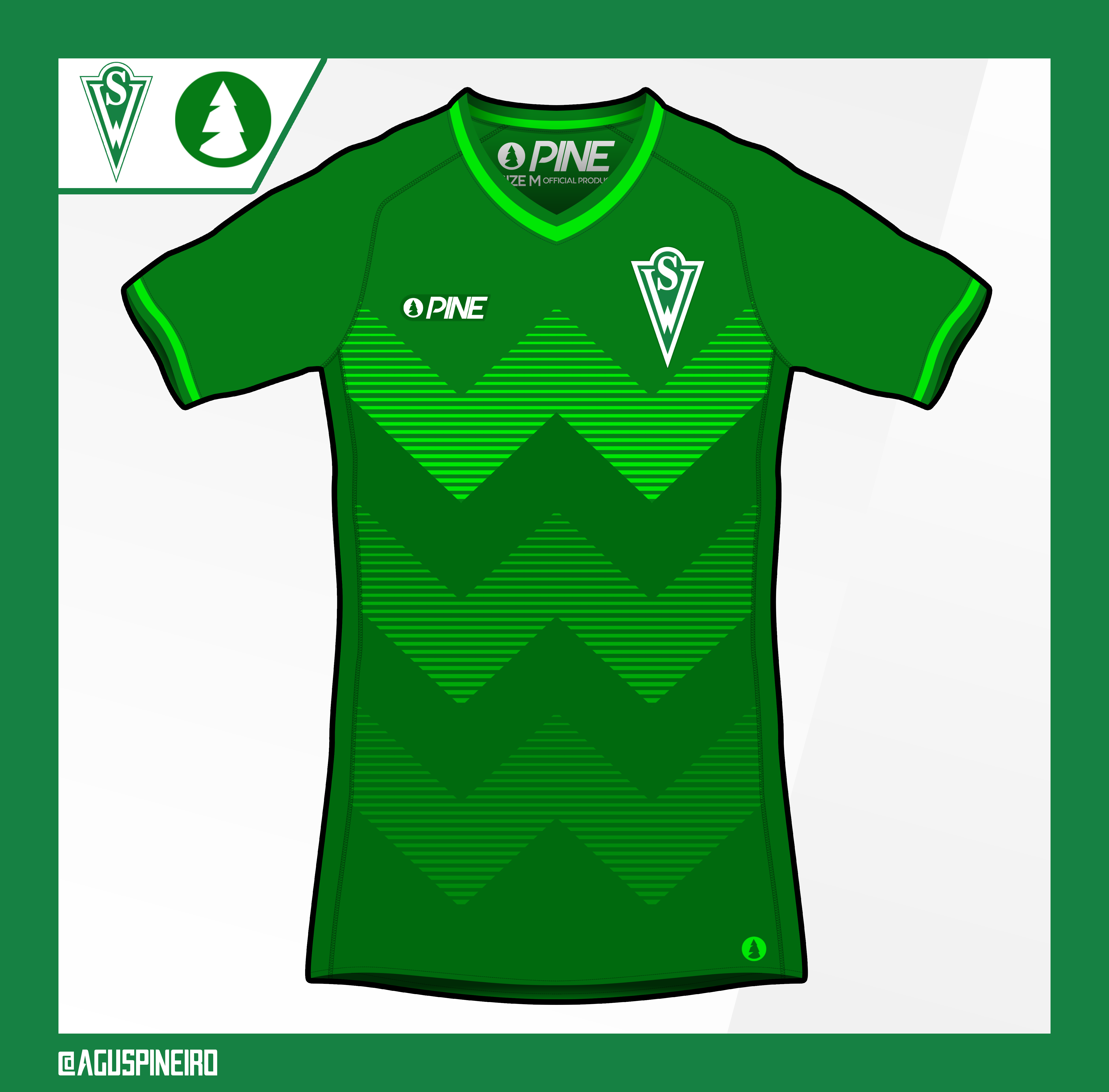 Santiago Wanderers Home Kit By Pine