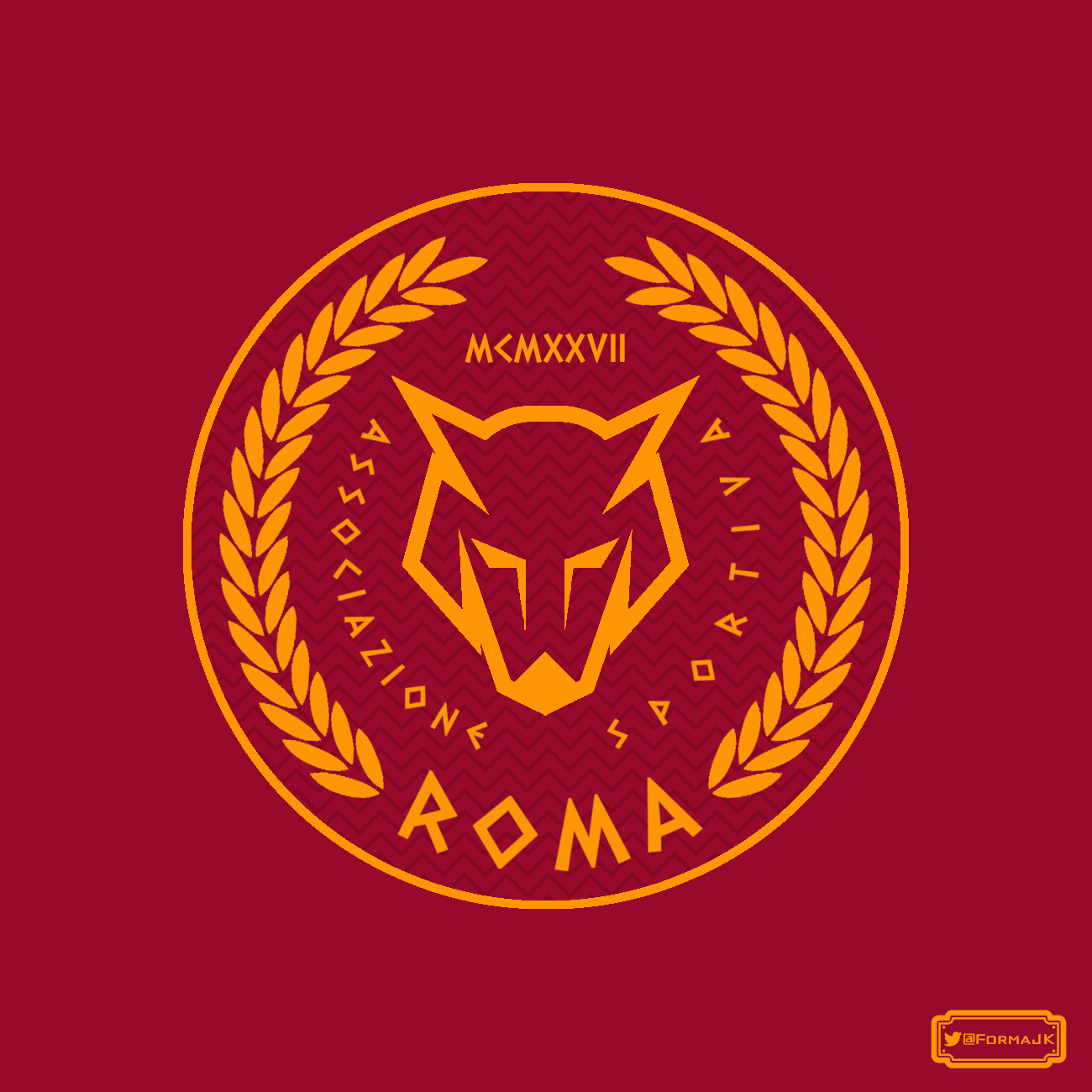 AS Roma Crest Redesign