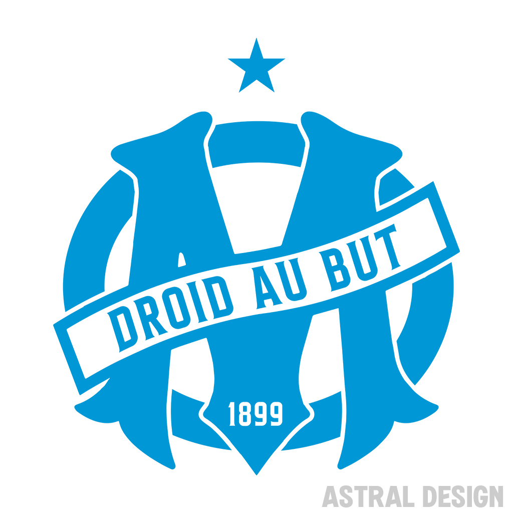 Autocollant Pare-soleil OM Olympique De Marseille – Pour Supporter L'OM !
