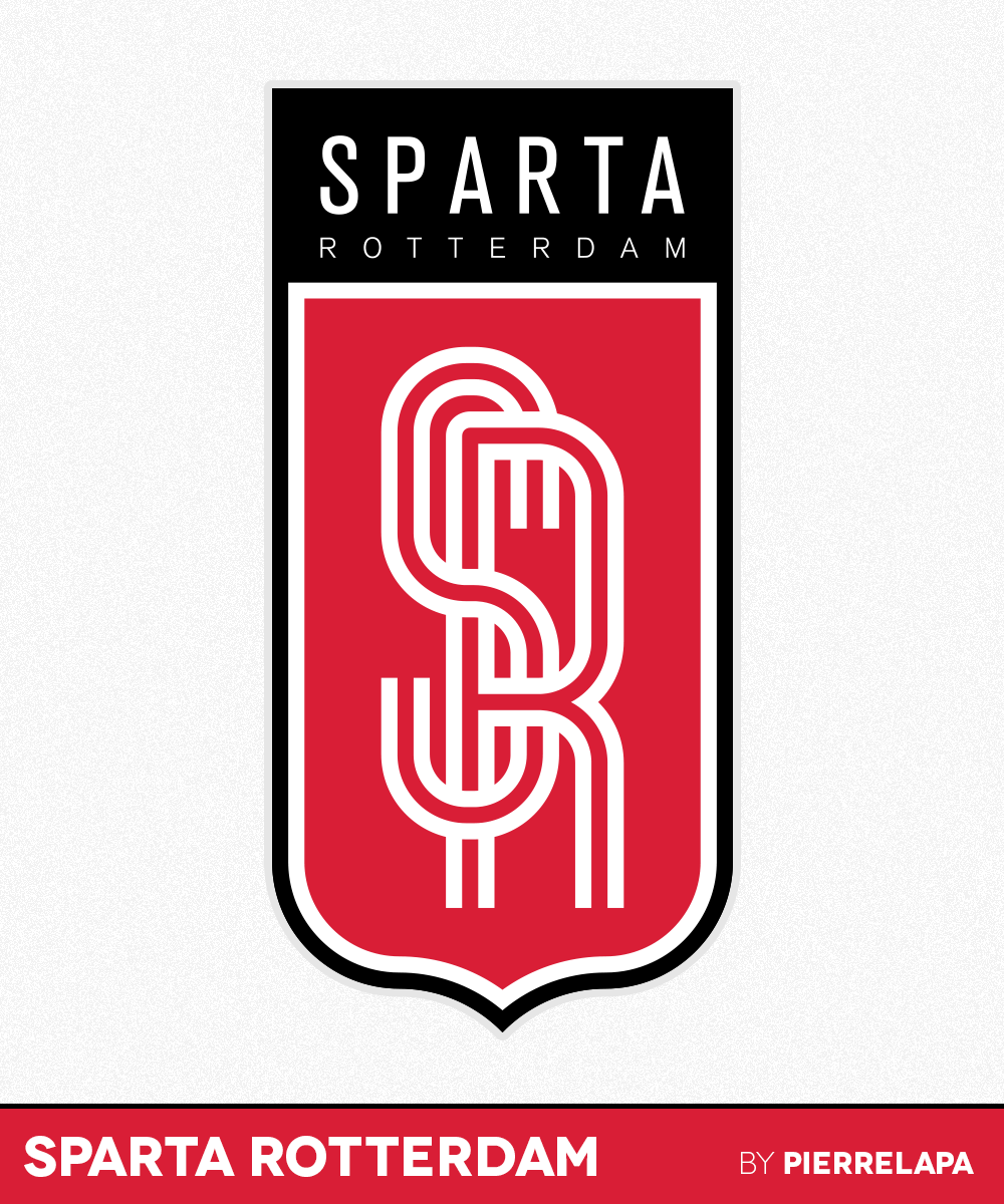 Drapeau Sparta Rotterdam - 3x5 Pieds (90x150cm) - Bannière De Football