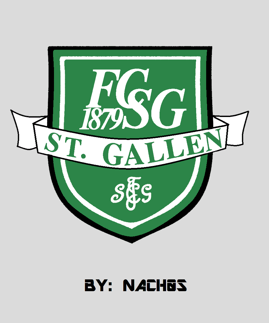 Fc st. Санкт Галлен лого. St Gallen герб. St Gallen герб вектор.