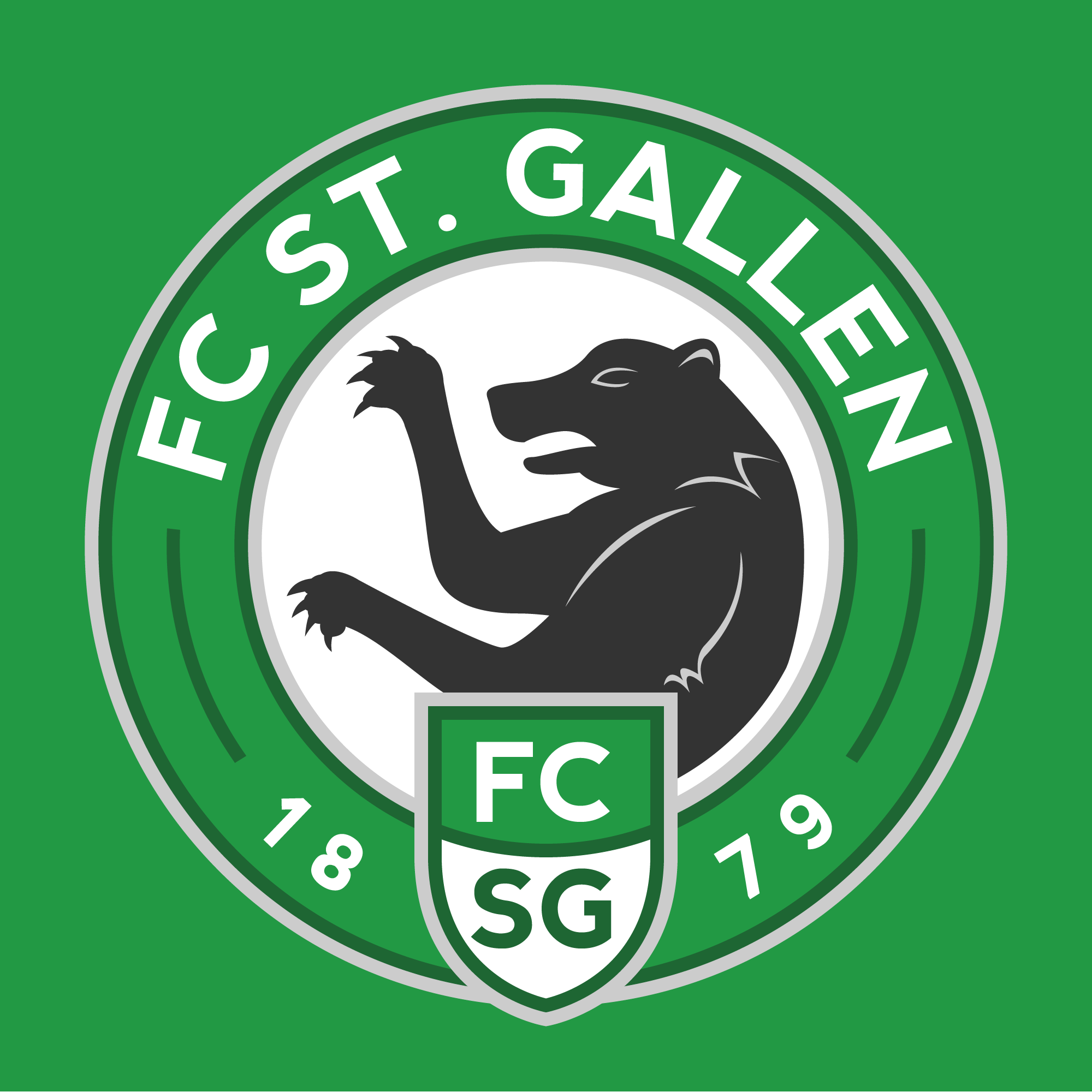 Fc st. Санкт Галлен ФК. Санкт Галлен лого. St Gallen футбольный клуб эмблема. Санкт Галлен логотип без фона.
