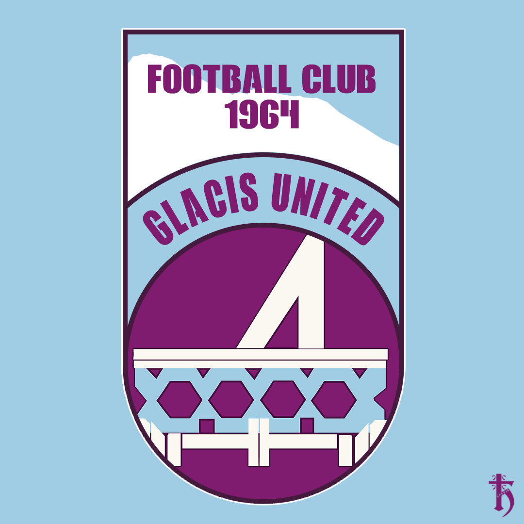Glacis United - crest redesign