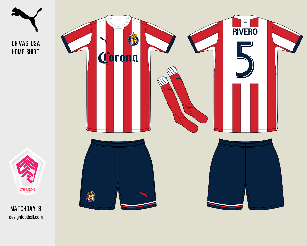 Chivas Usa Crimson League Matchday 3