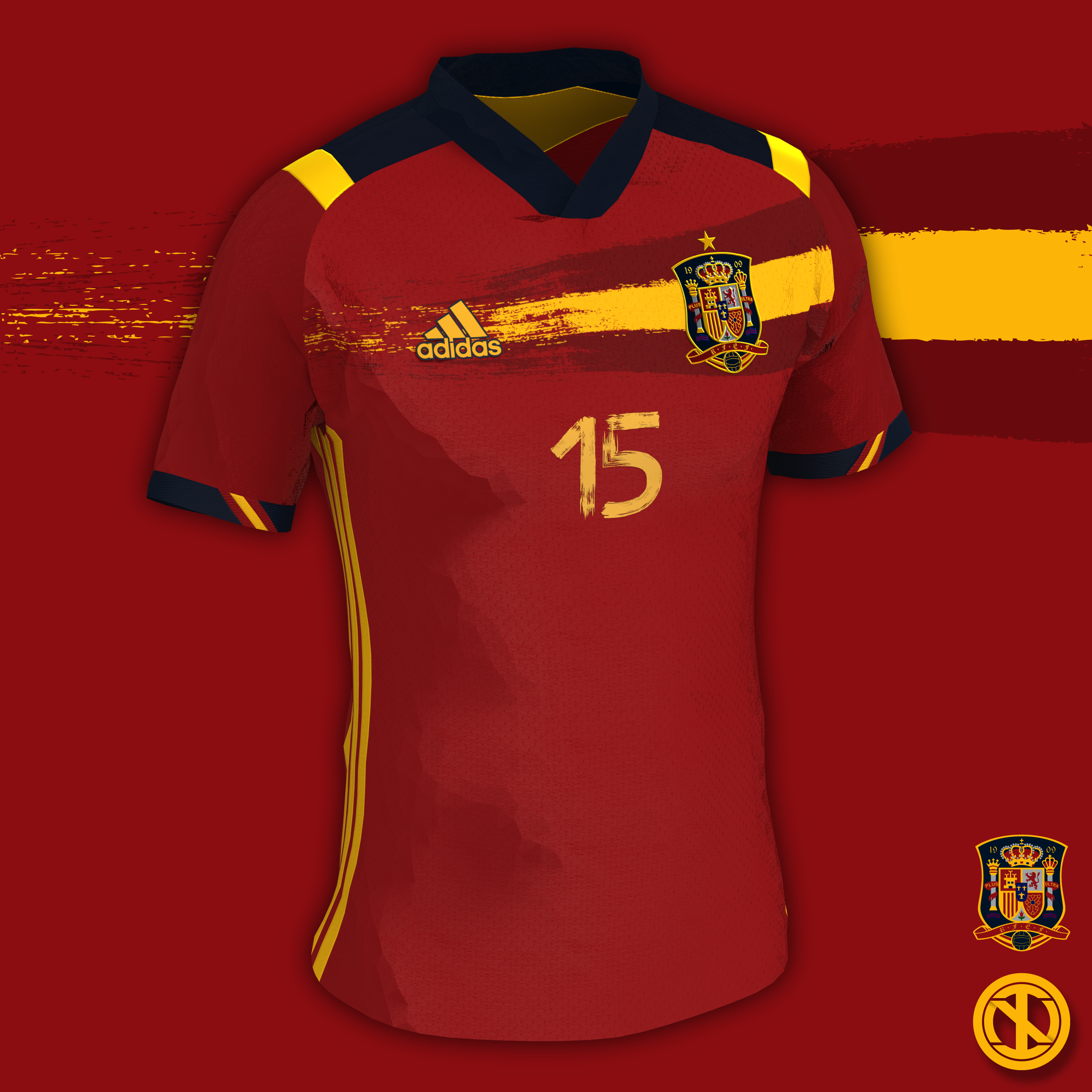 Spain Euro 21 Home Kit Concept