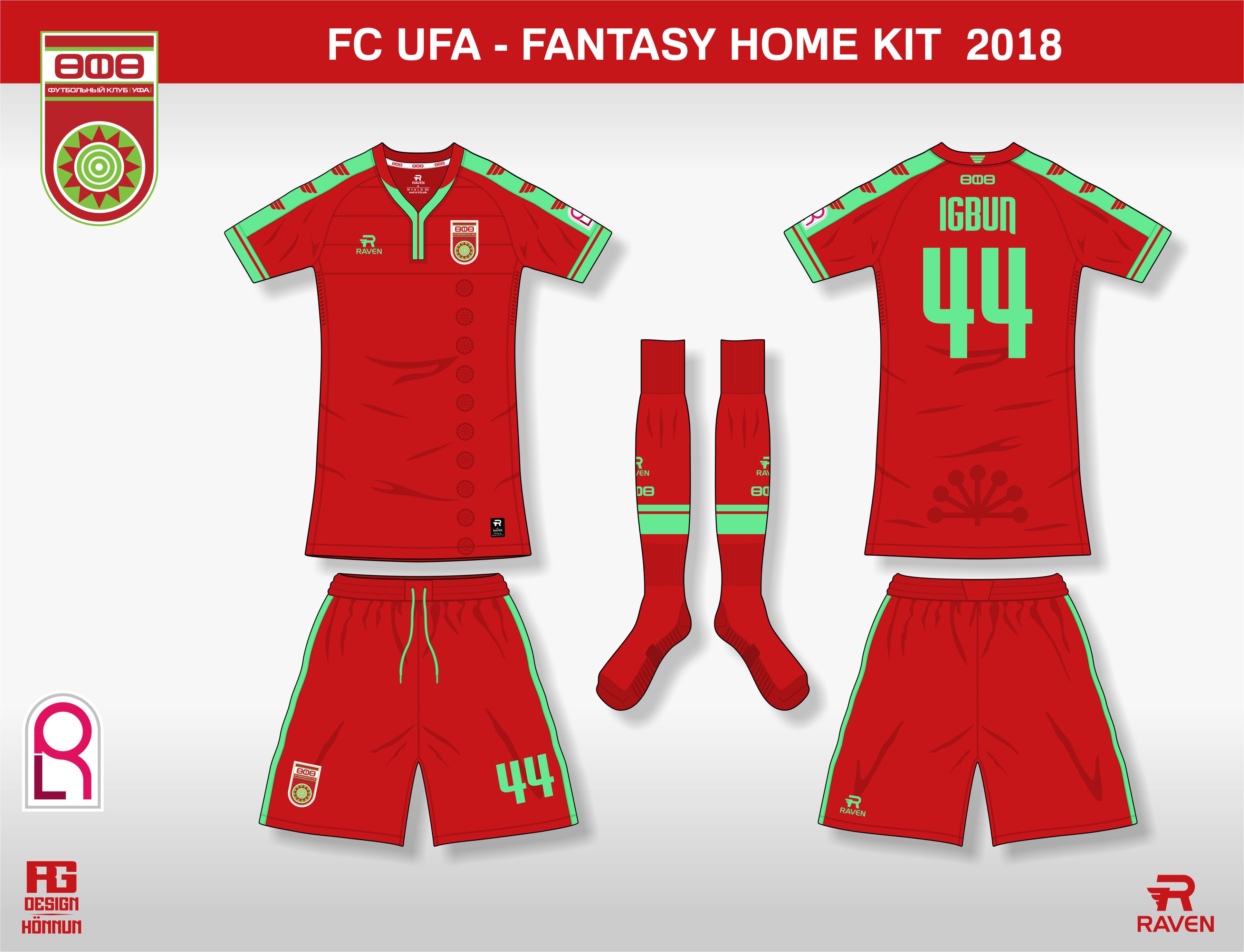 FC Ufa Home kit (by Rabbi)