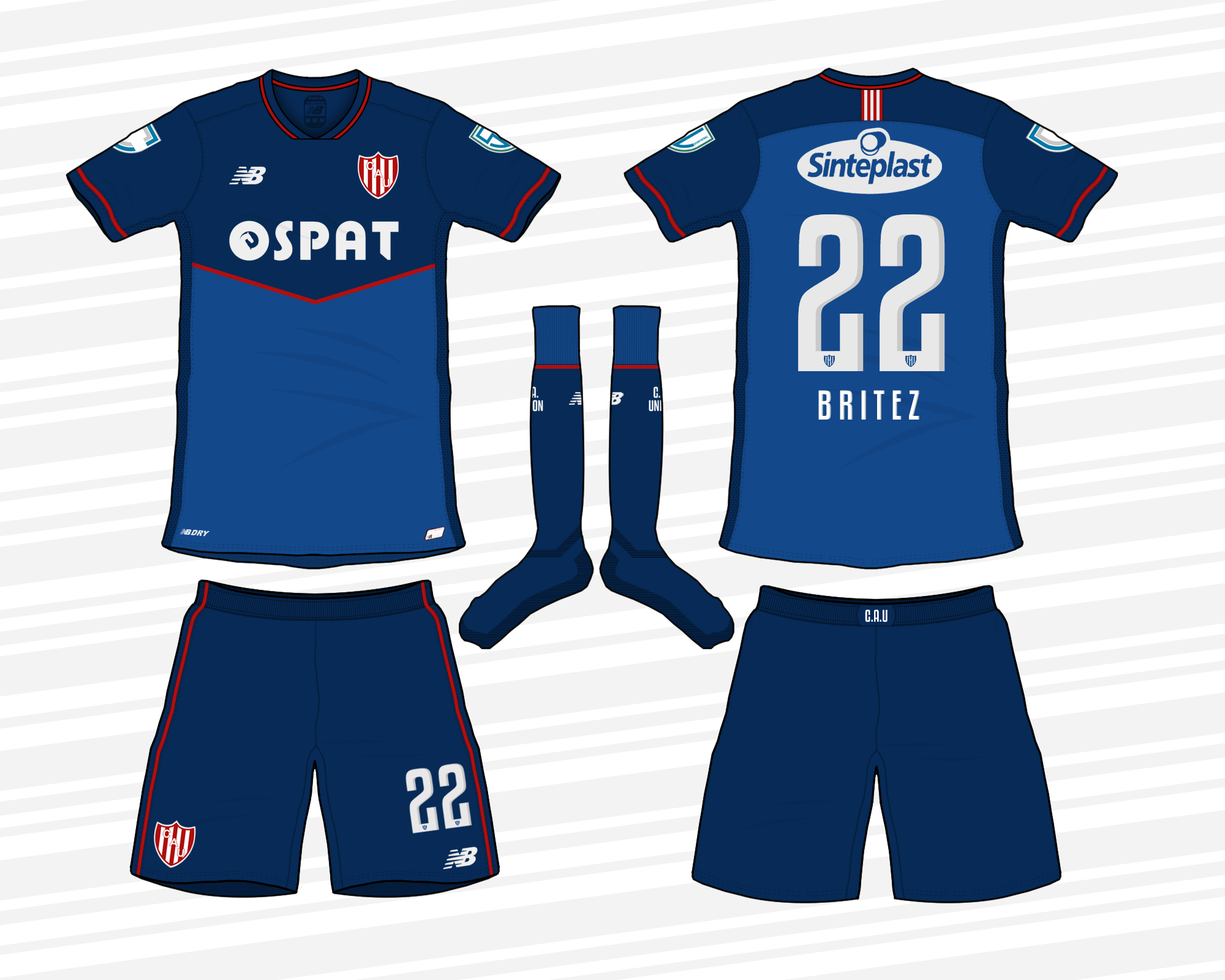 C.A. Unión de Santa Fé Away Kit