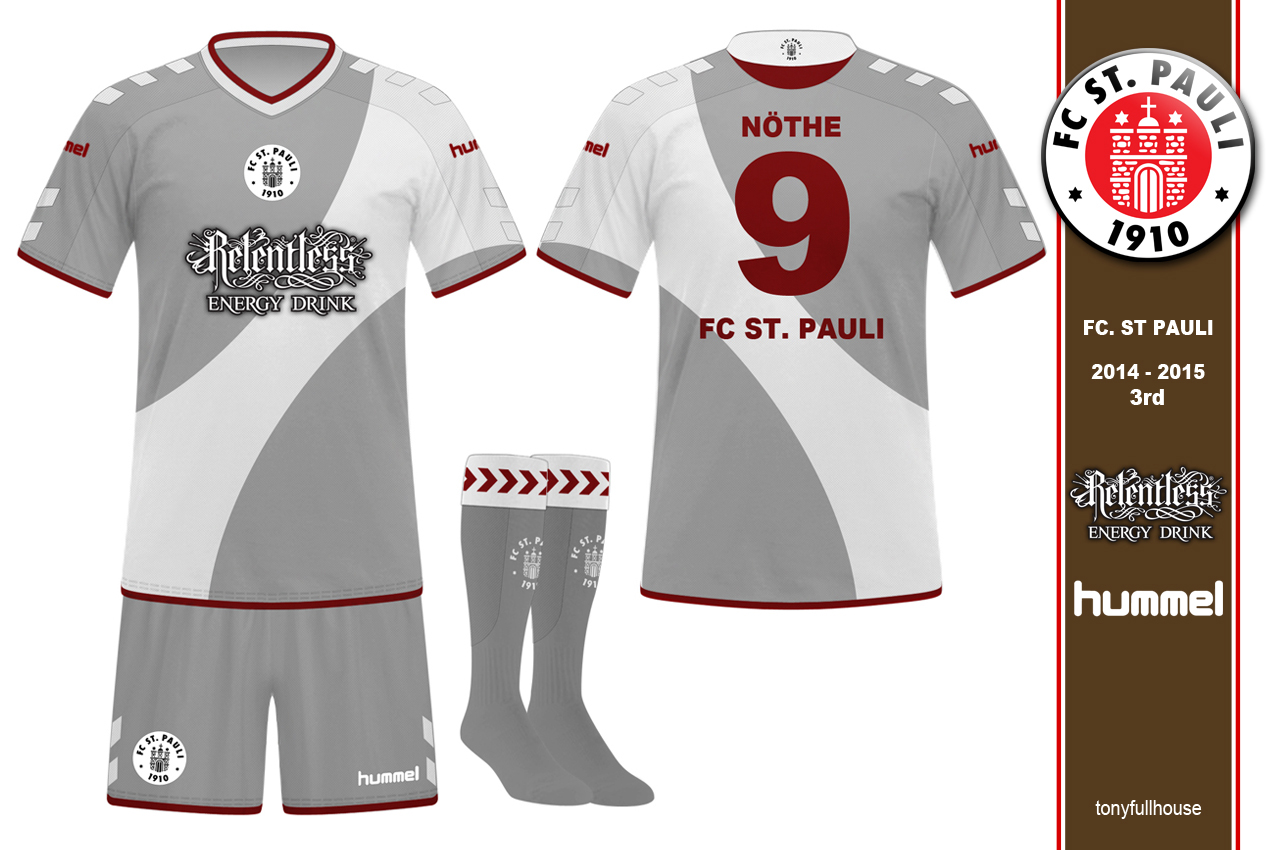 Maillot FC St Pauli Kruse N°18 – Saison 2011-2012, Taille 140, Autographes (un Peu Effacés), Occasion