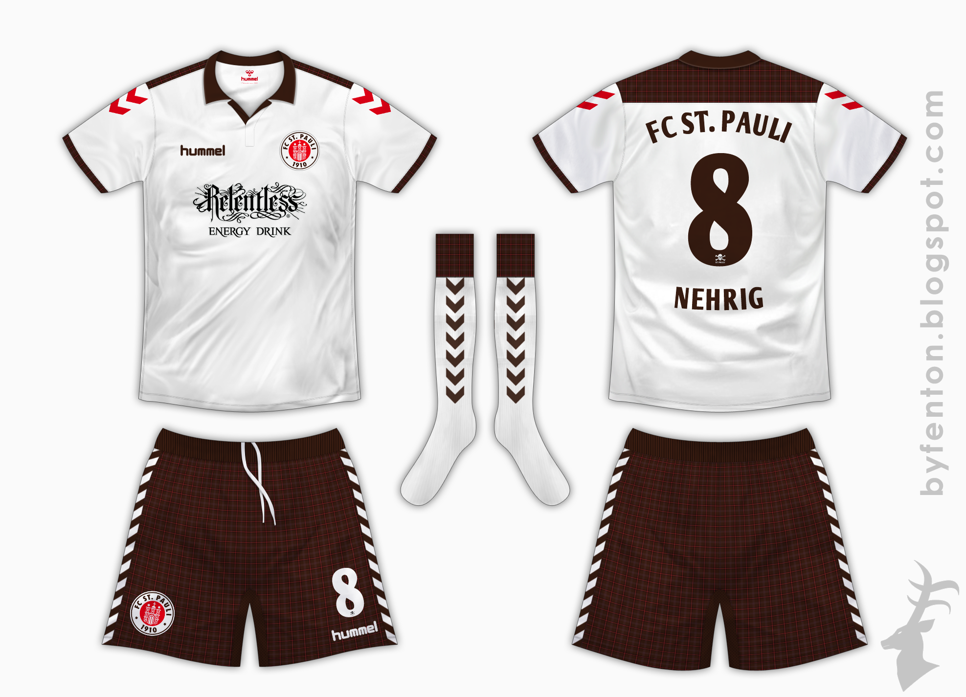St pauli shop away kit