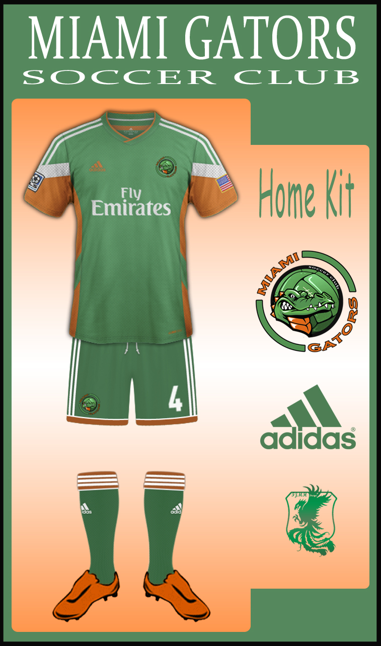MIAMI Gators Home Kit
