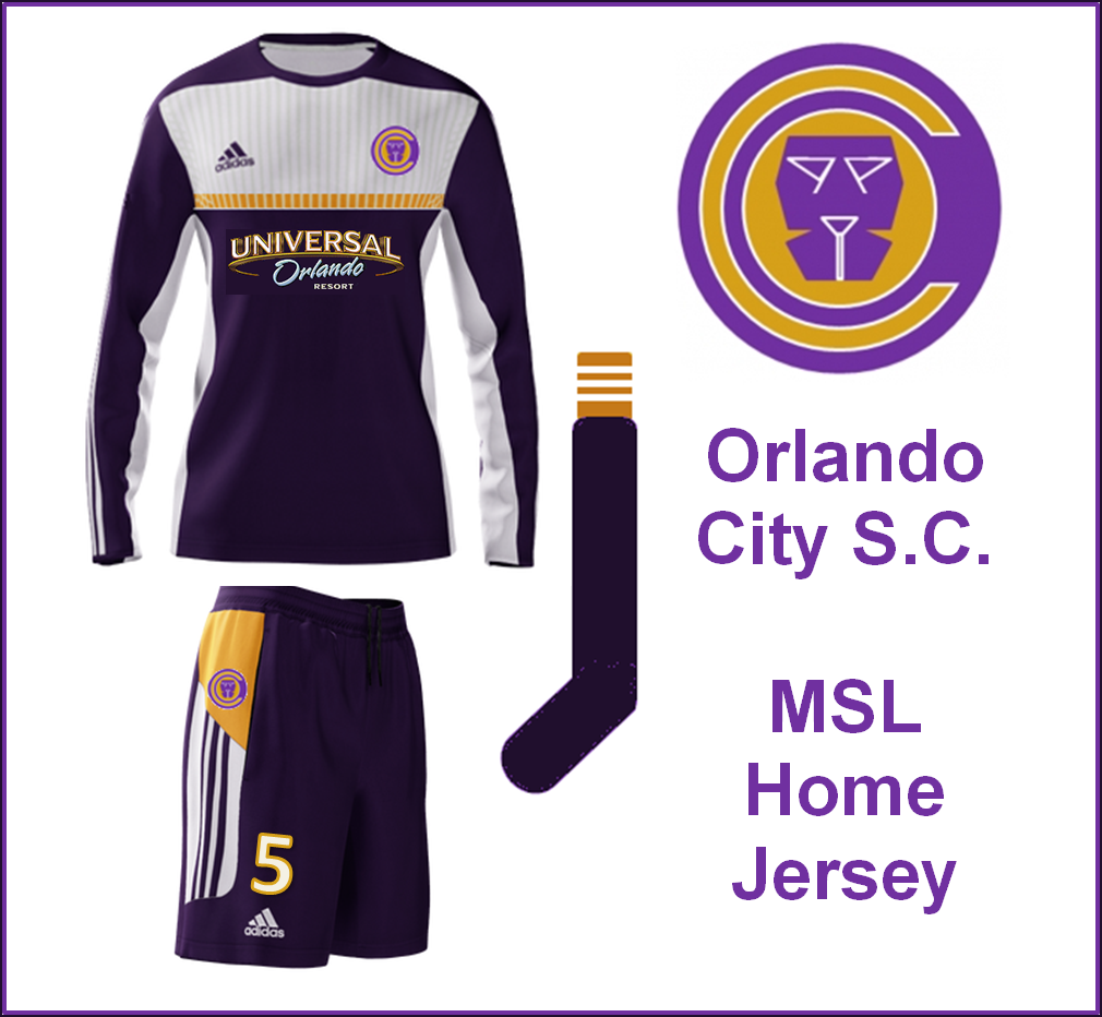 Orlando City S.C. Home Jersey