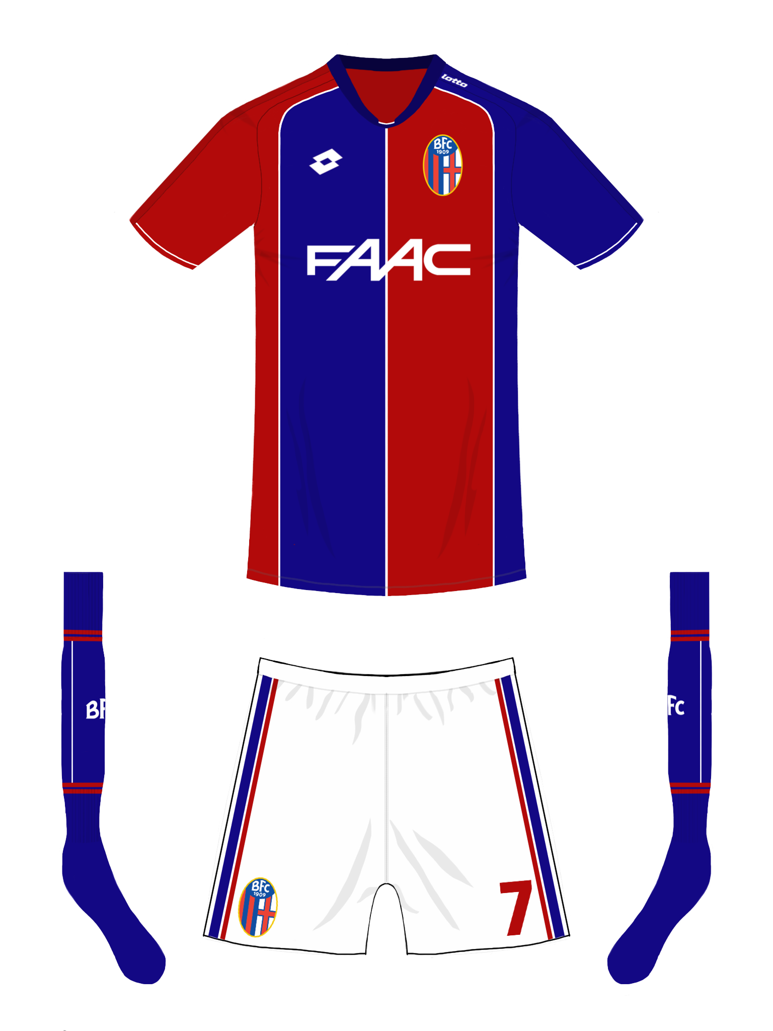 Bologna FC Home kit