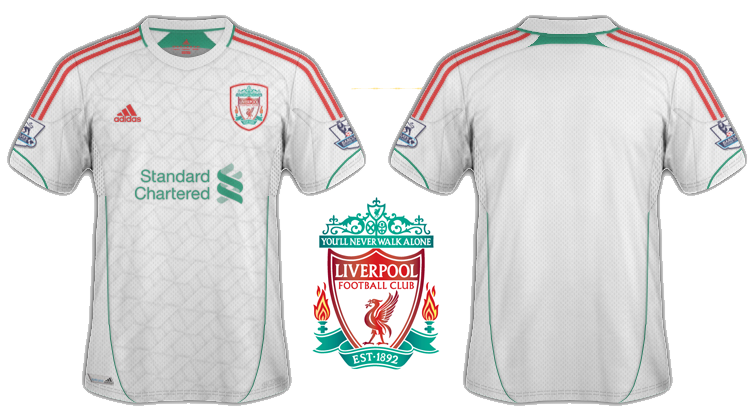 Liverpool kits 2012-13