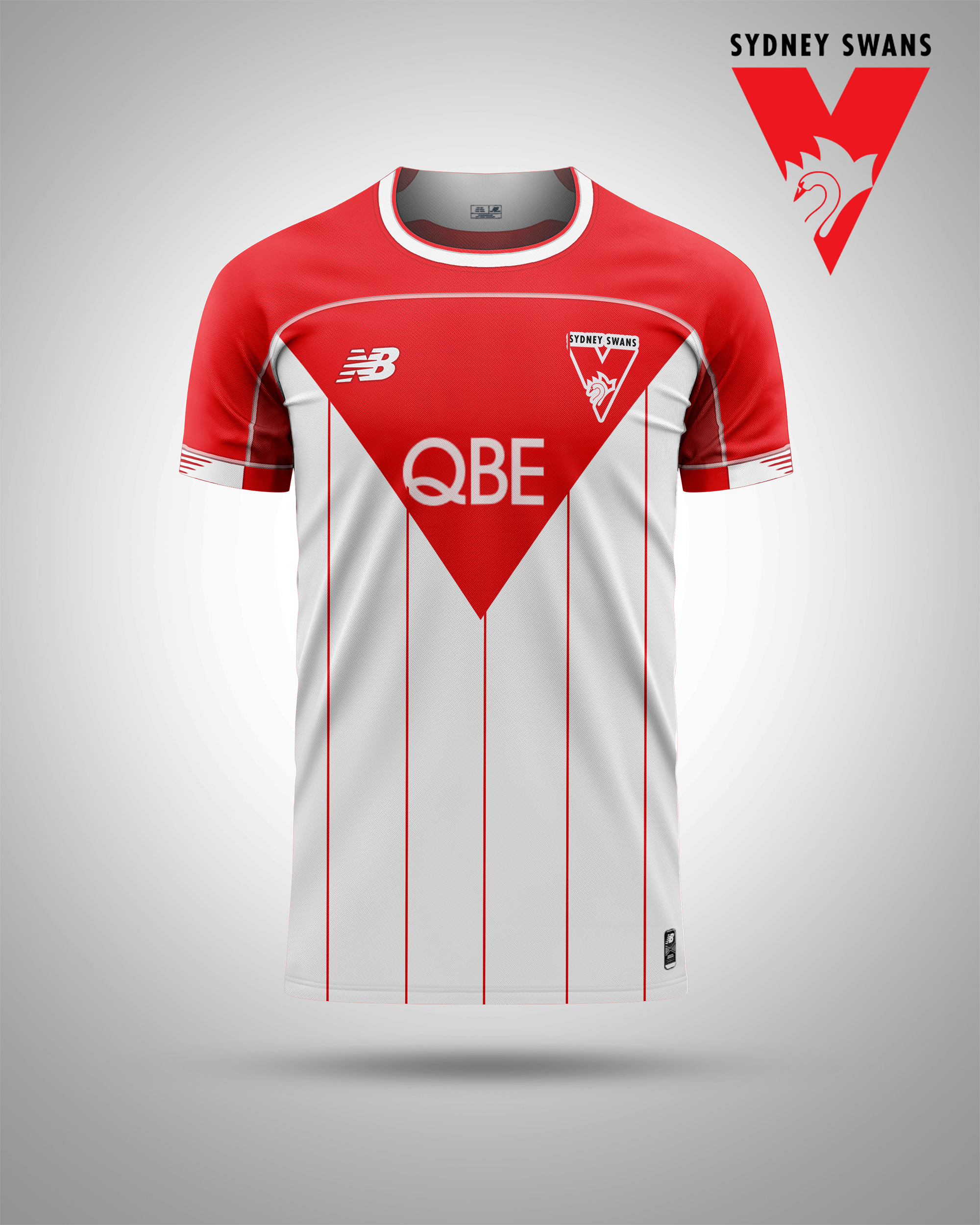 Sydney Swans Afl As A Soccer Shirt