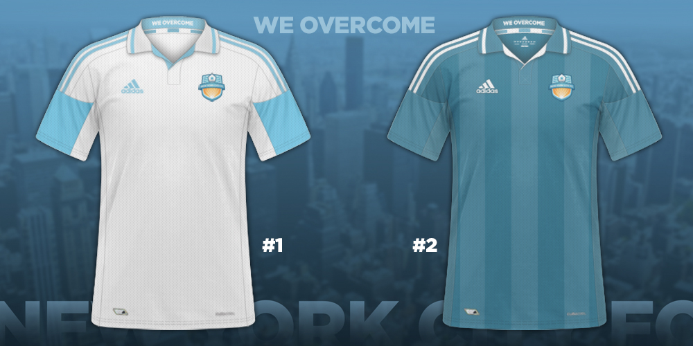 NYCFC 1 & 2 jerseys
