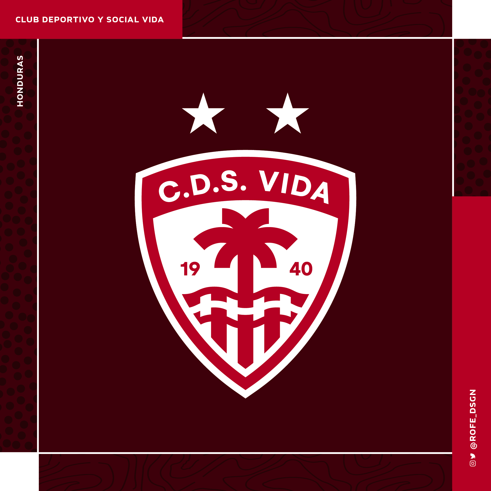 Club Deportivo y Social Vida Rebranding By rofe_dsgn