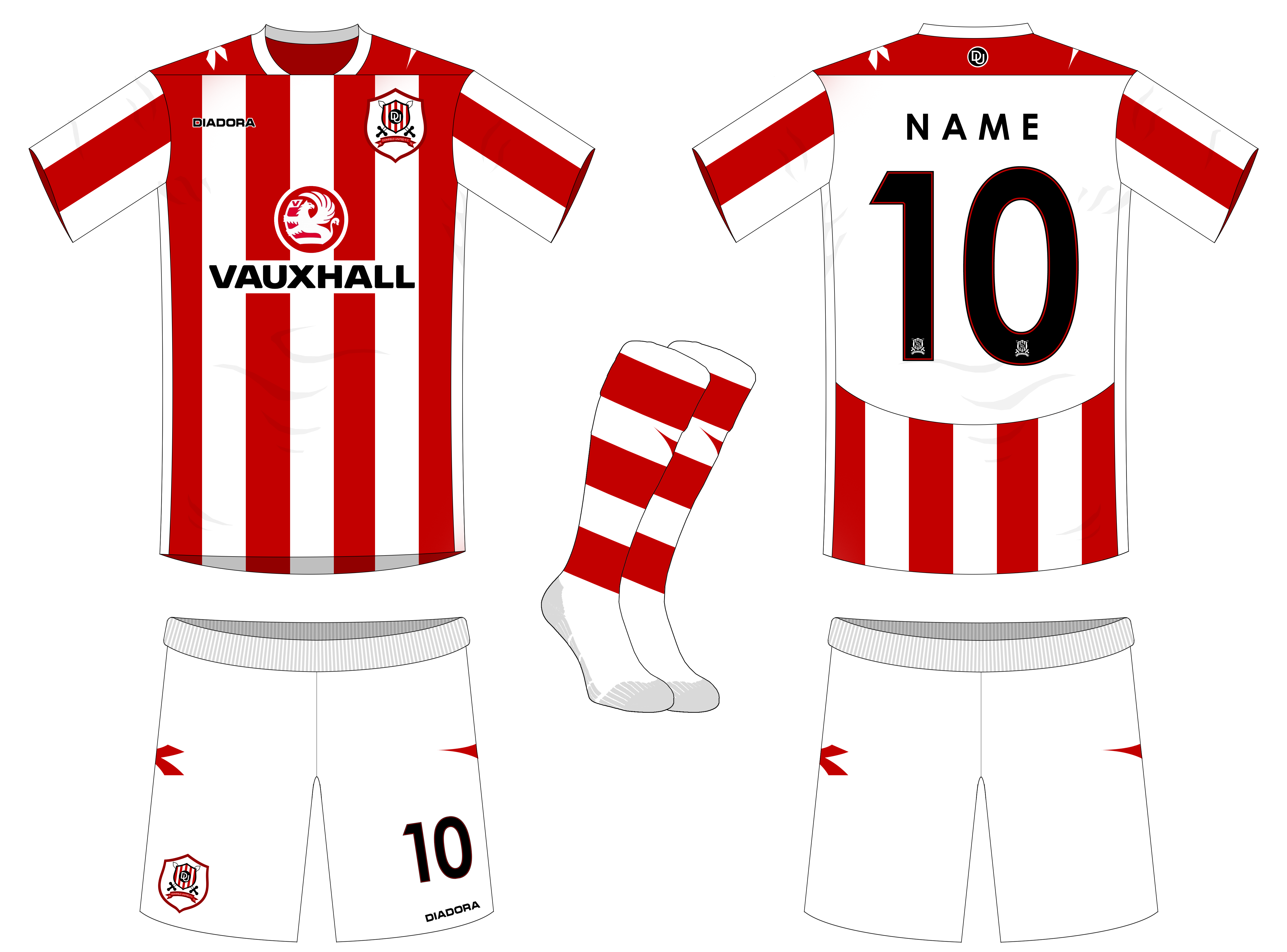 Donfield United Home Kit 