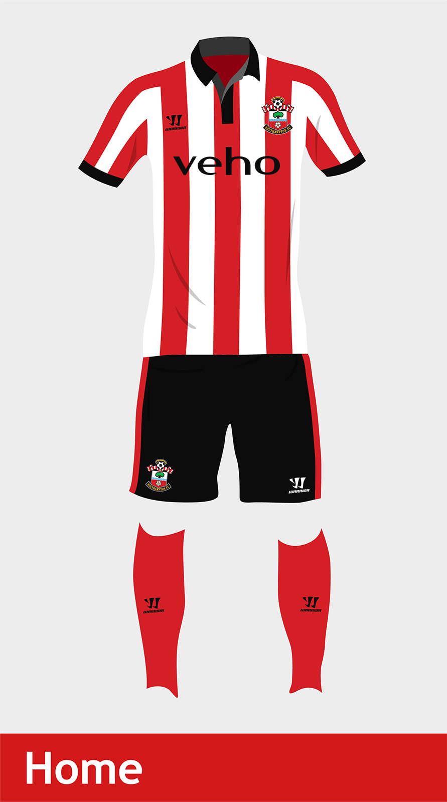 Southampton FC Warrior Home Kit