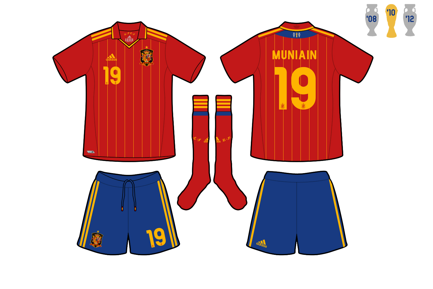 spain national team kit
