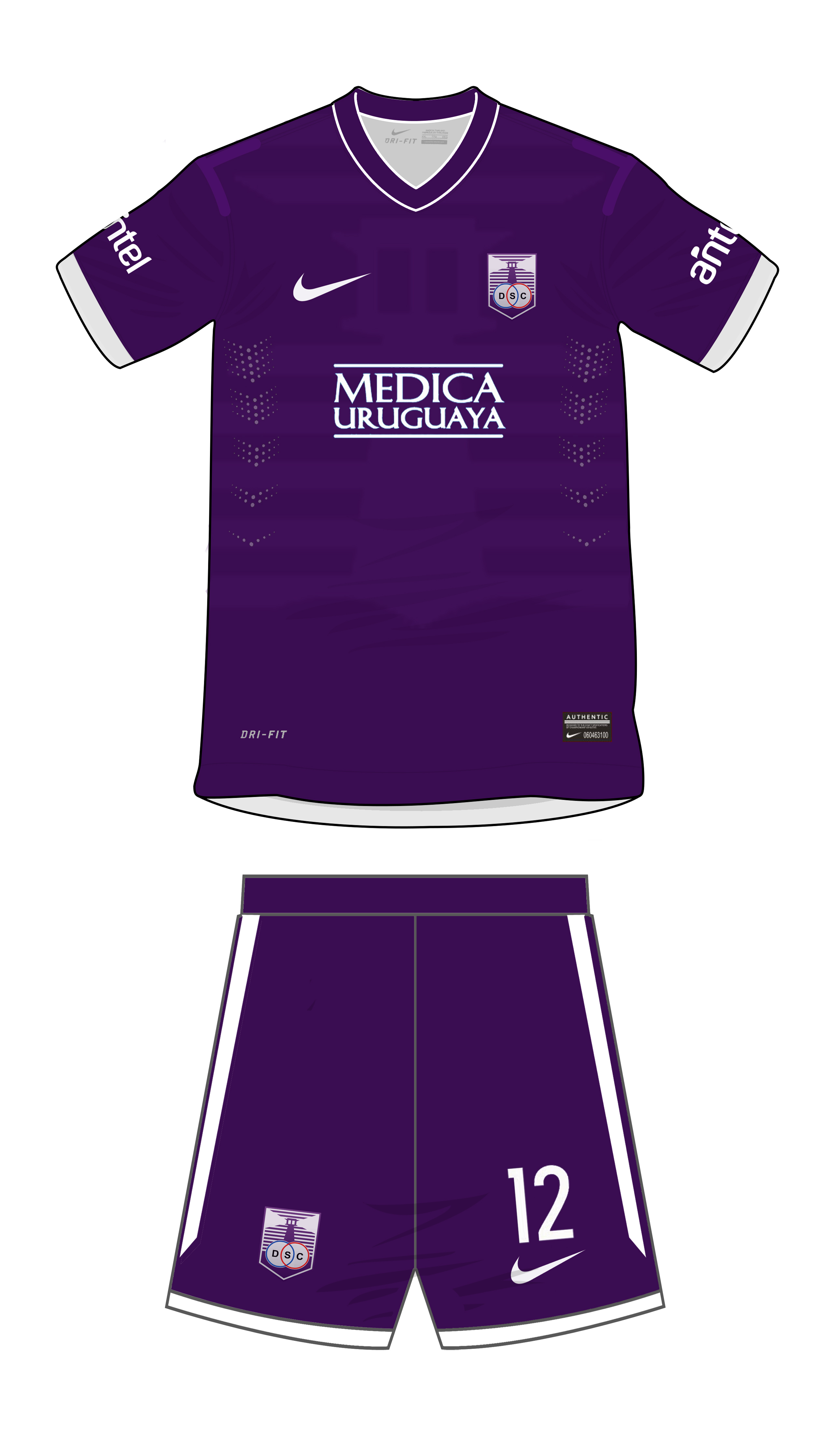 Defensor Sporting Club Home Kit 