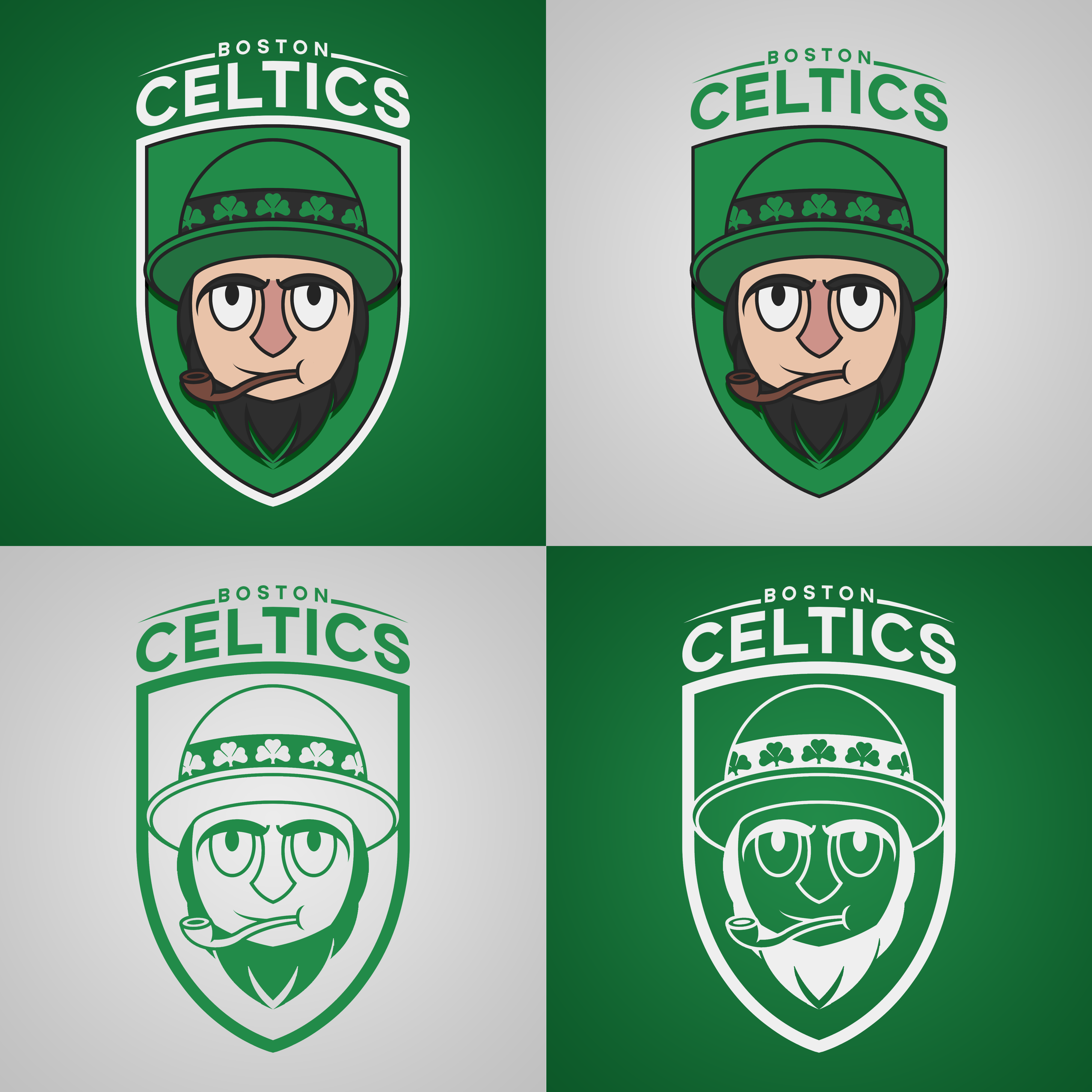 Boston Celtics | Crest Redesign