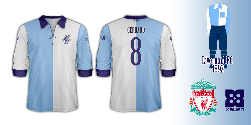 Liverpool 1892 kit on sale