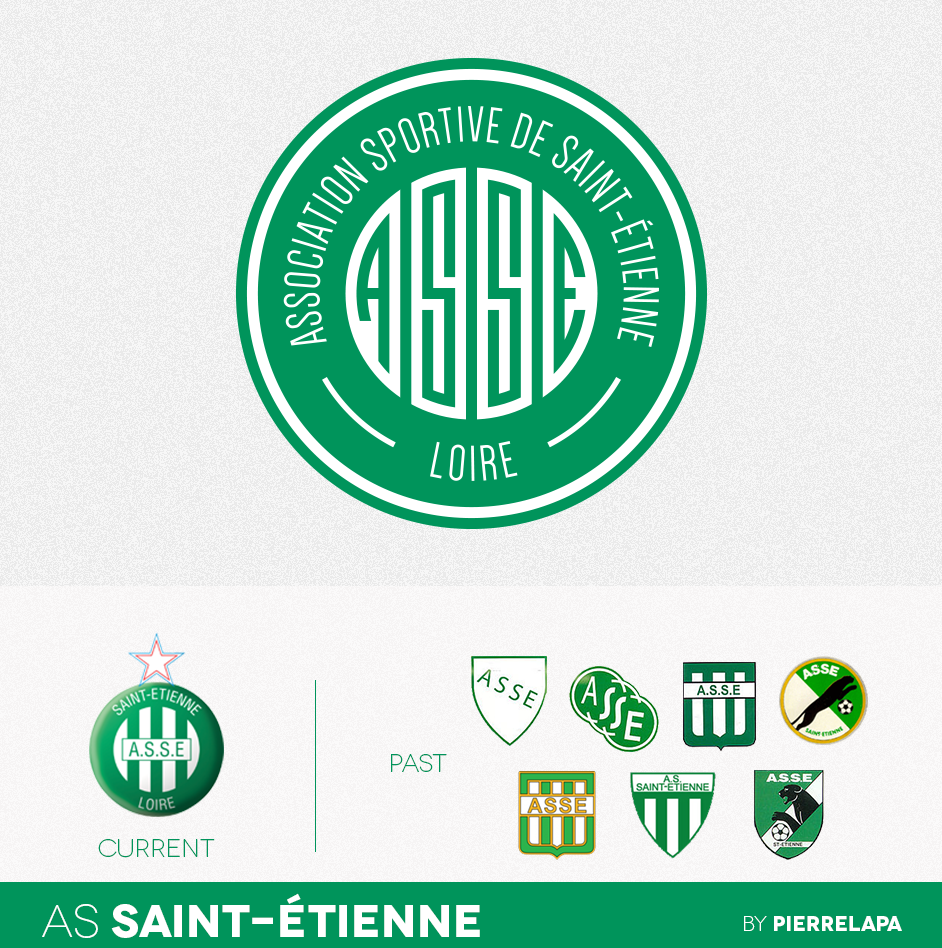 As Saint Etienne Ligue 1 Redesign