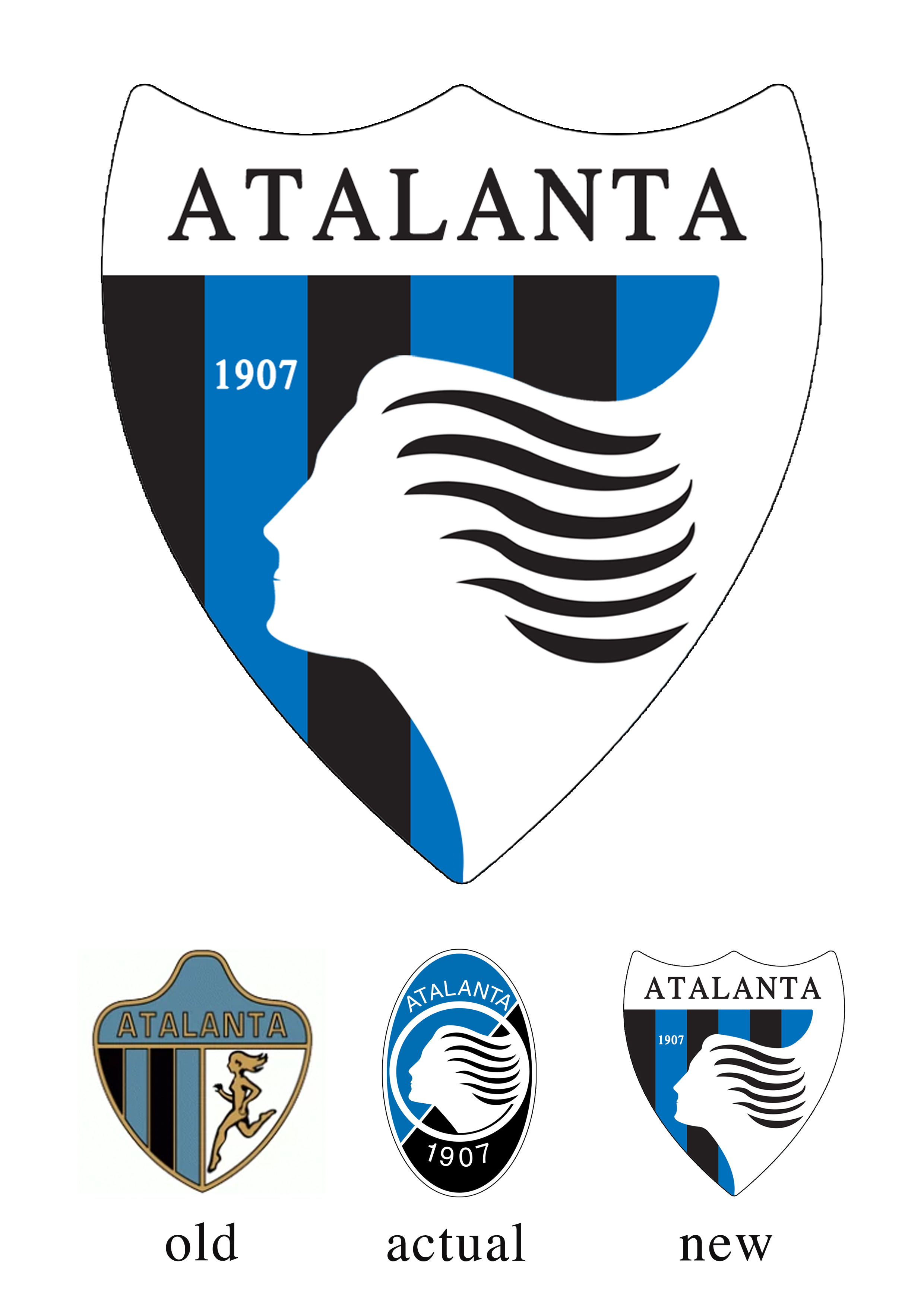 Nuovo Logo Atalanta | estudioespositoymiguel.com.ar