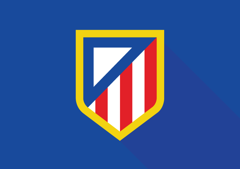 Atletico Madrid Logo Minimalist
