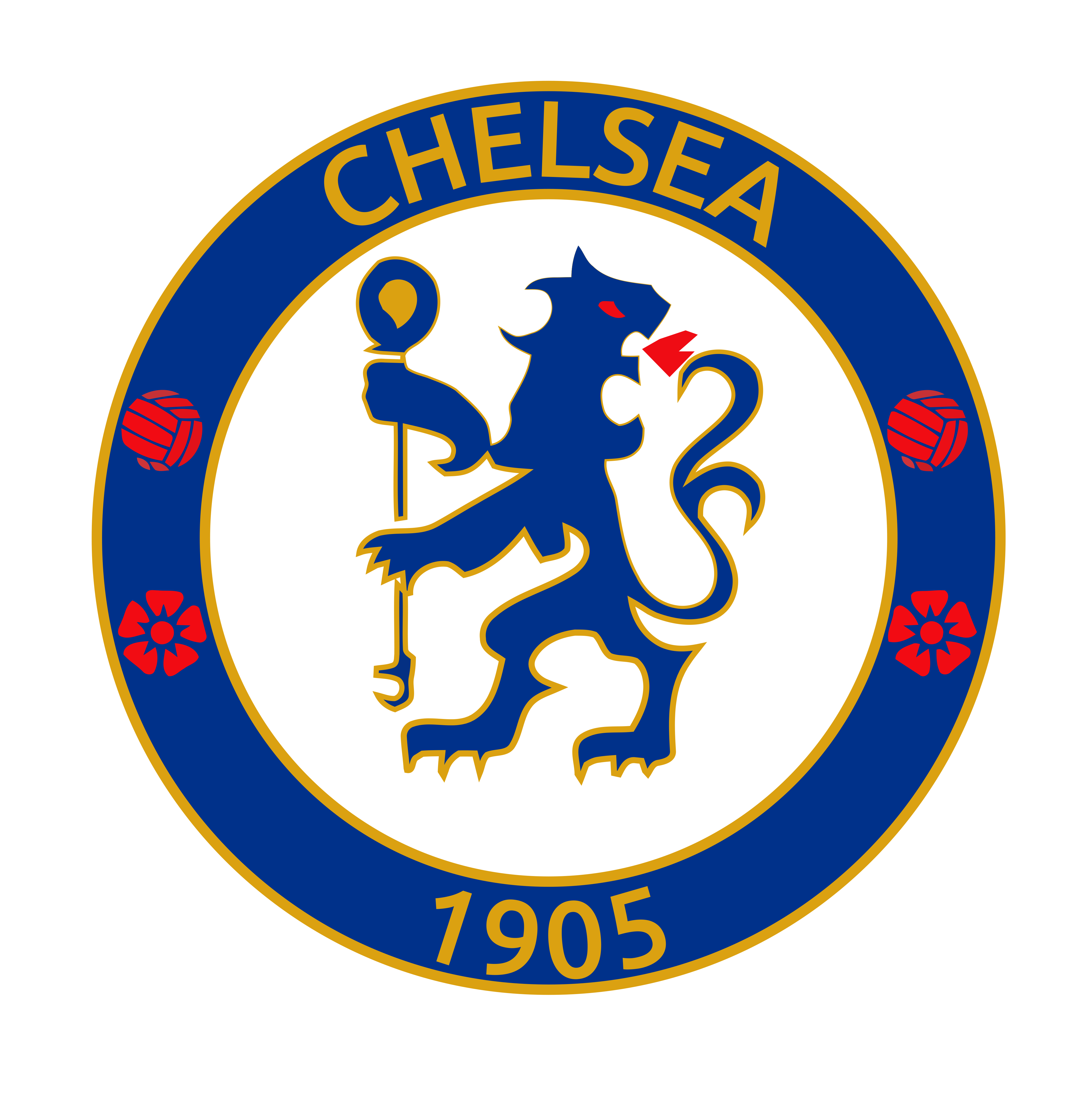 Chelsea FC Official Product Pin Badge CLUB CREST Design Carded New