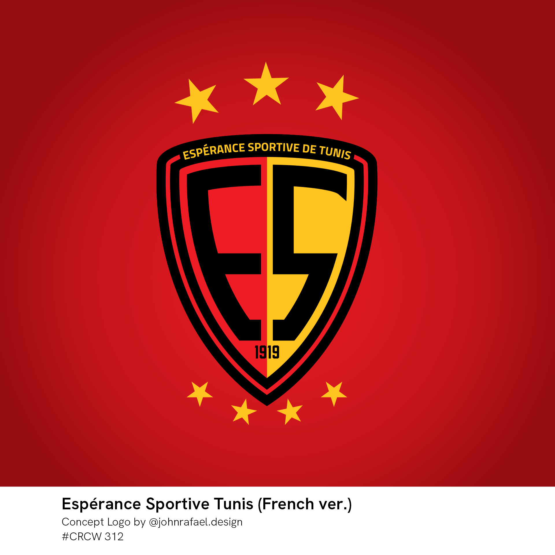 Esperance Sportive De Tunis Badge Redesign Concept By thebadgefc esperance-sportive-de-tunis-badge-redesign-concept-by-thebadgefc