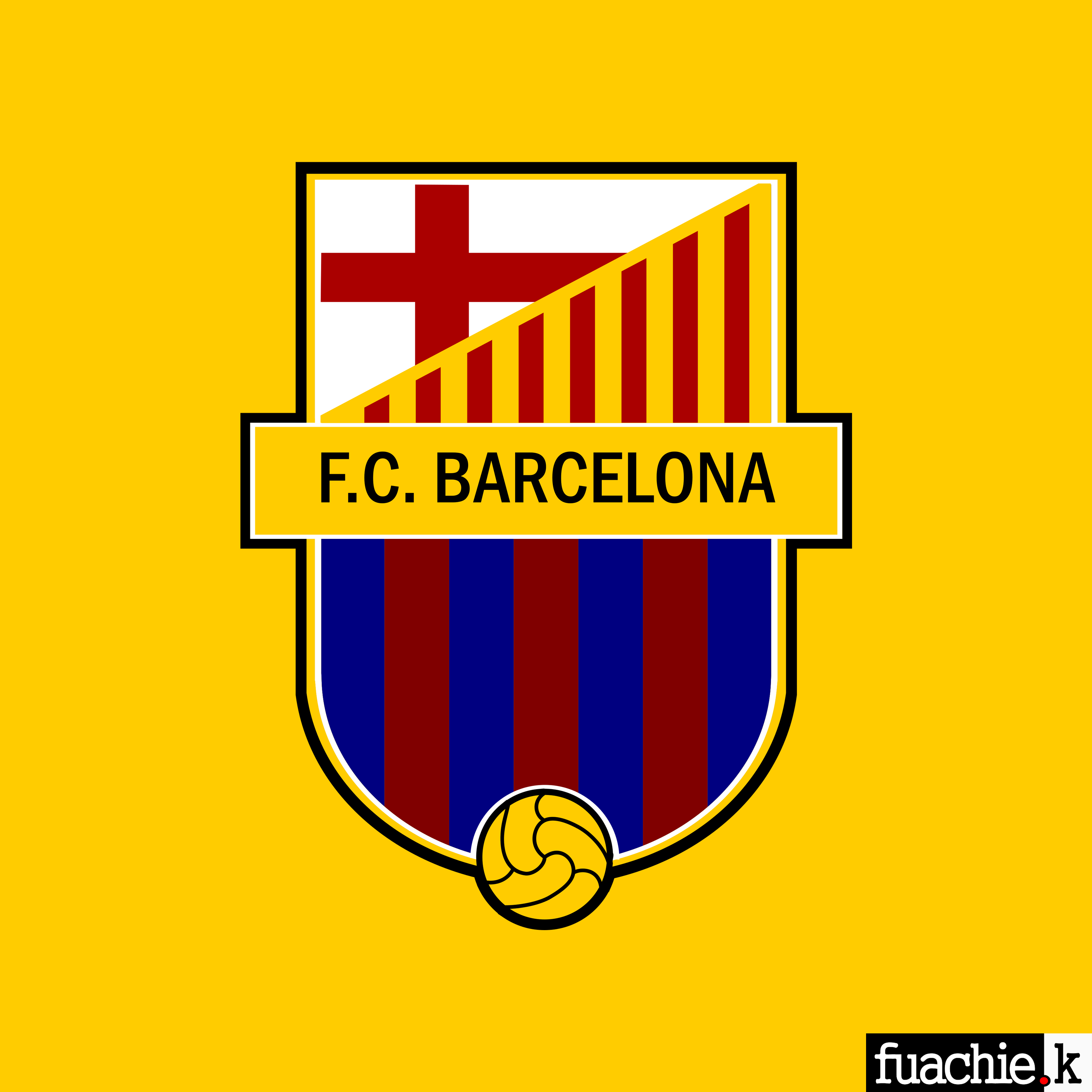 FC BARCELONA ( redesign logo )