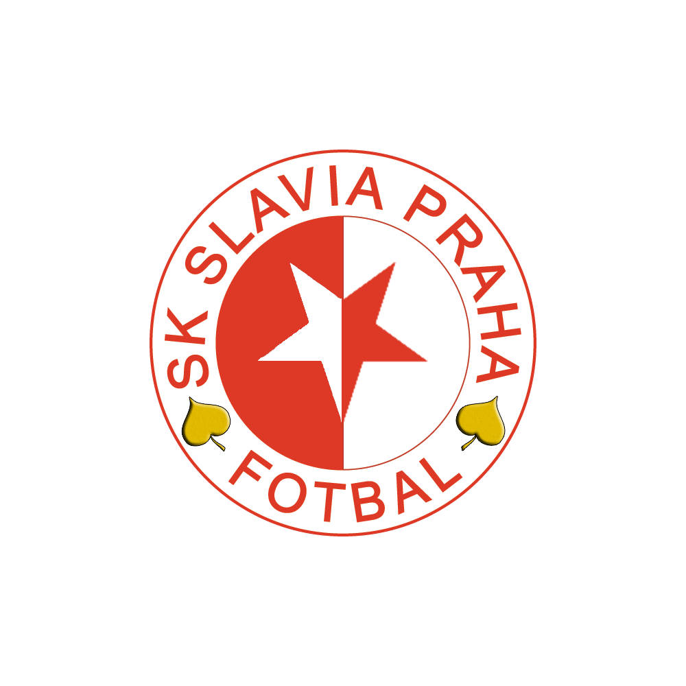 Slavia Praga clube logotipo símbolo tcheco república liga futebol abstrato  Projeto vetor ilustração com Preto fundo 29952034 Vetor no Vecteezy