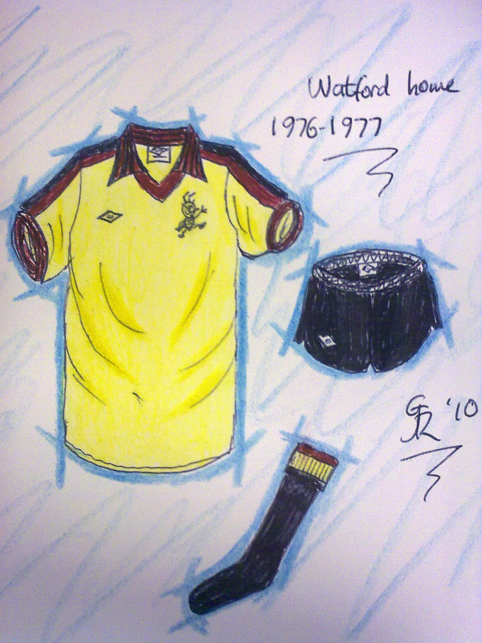 watford historical kits