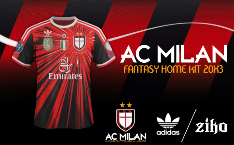 Kit dls ac online milan fantasy adidas
