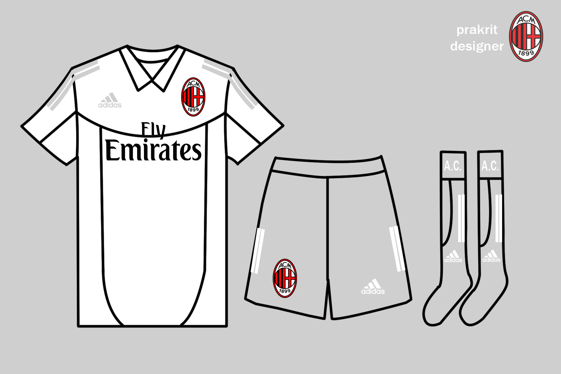 Ac Milan Kits Away 2017