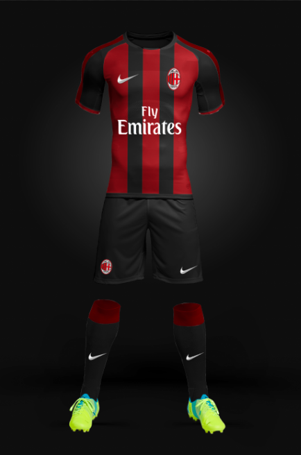 Ac milan nike sale