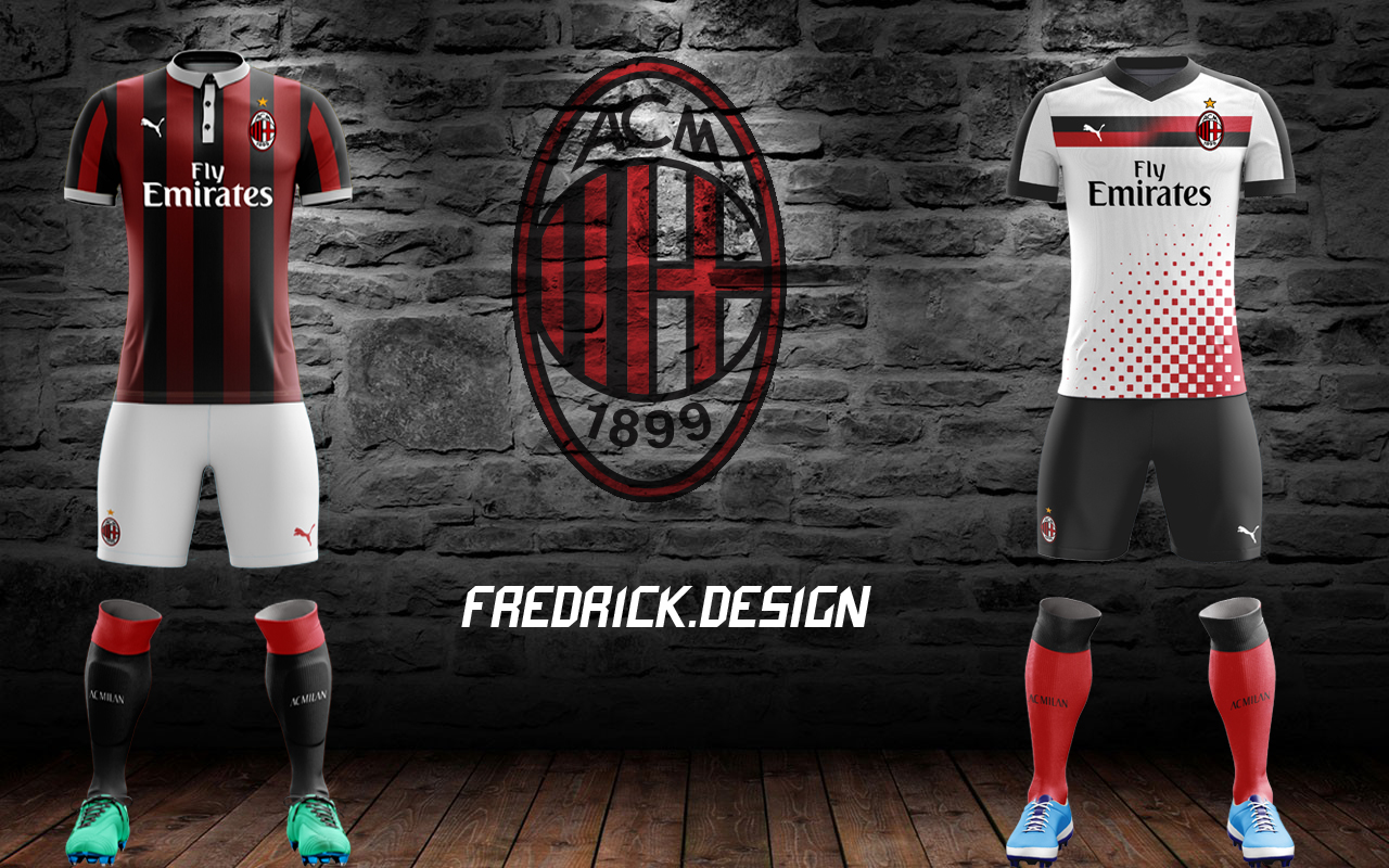 ac milan puma kit