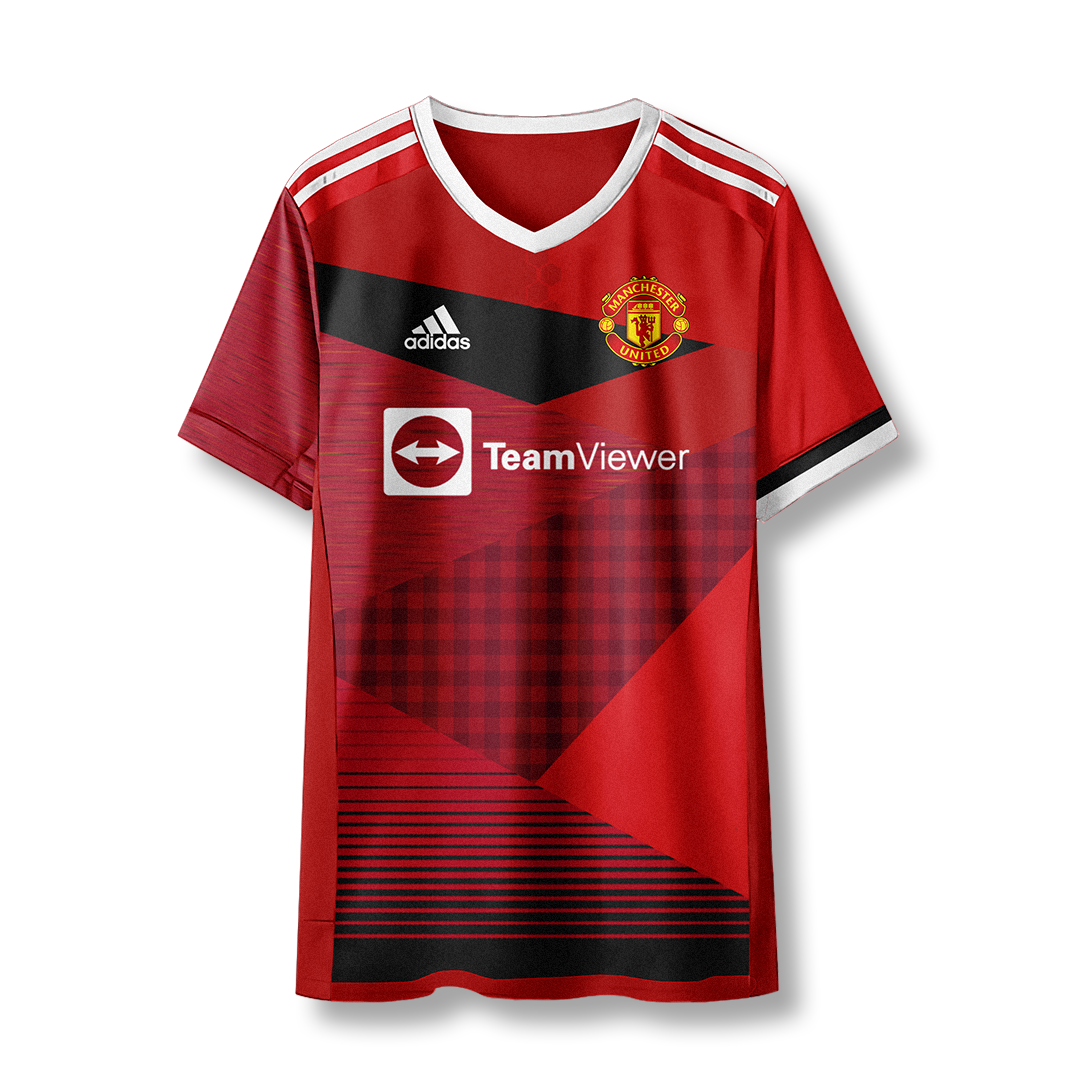 Manchester united jersey evolution cheap