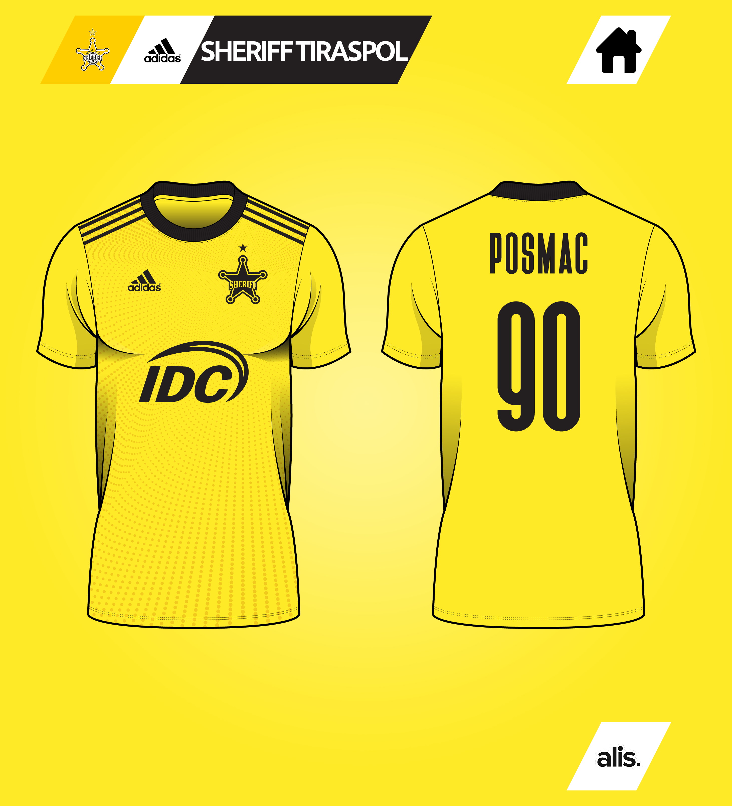 adidas X Sheriff Tiraspol - Home
