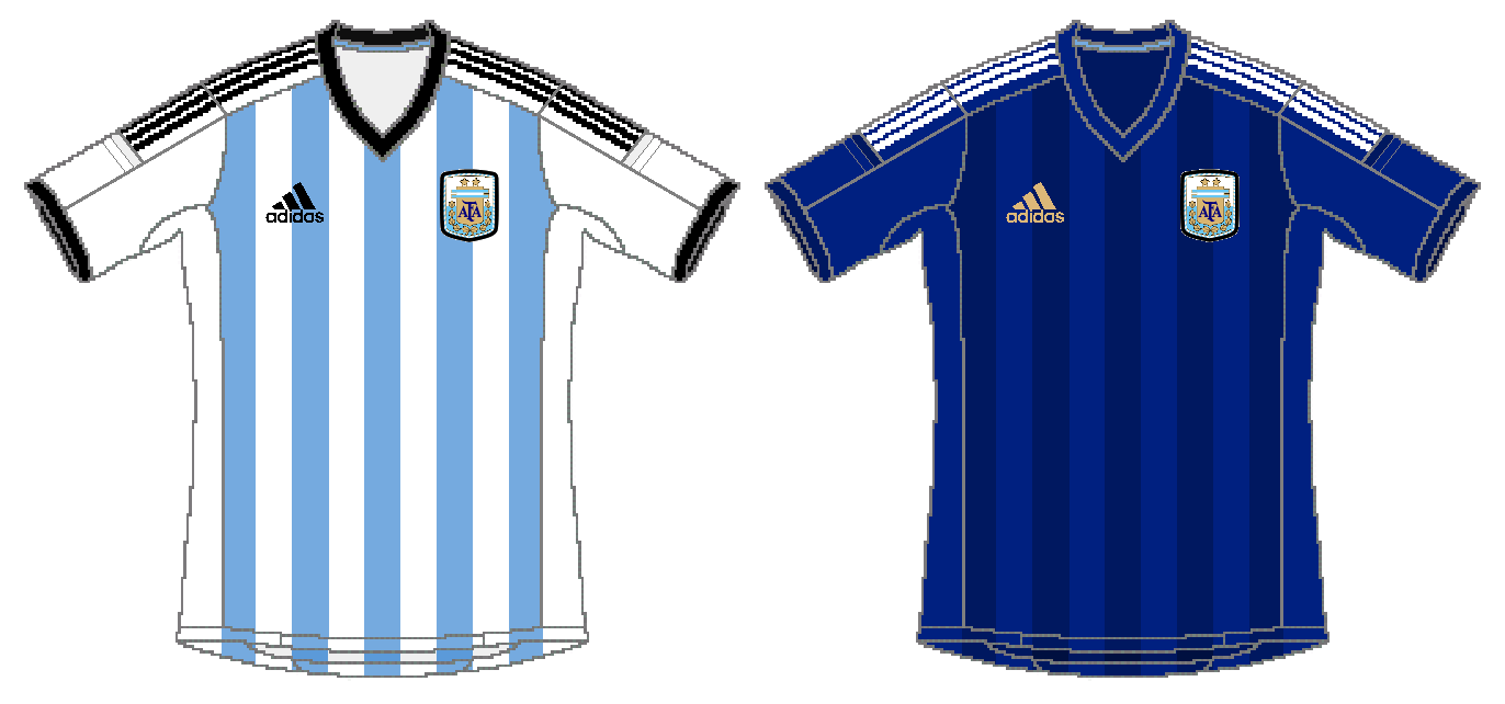 Argentina Adidas World Cup Kits