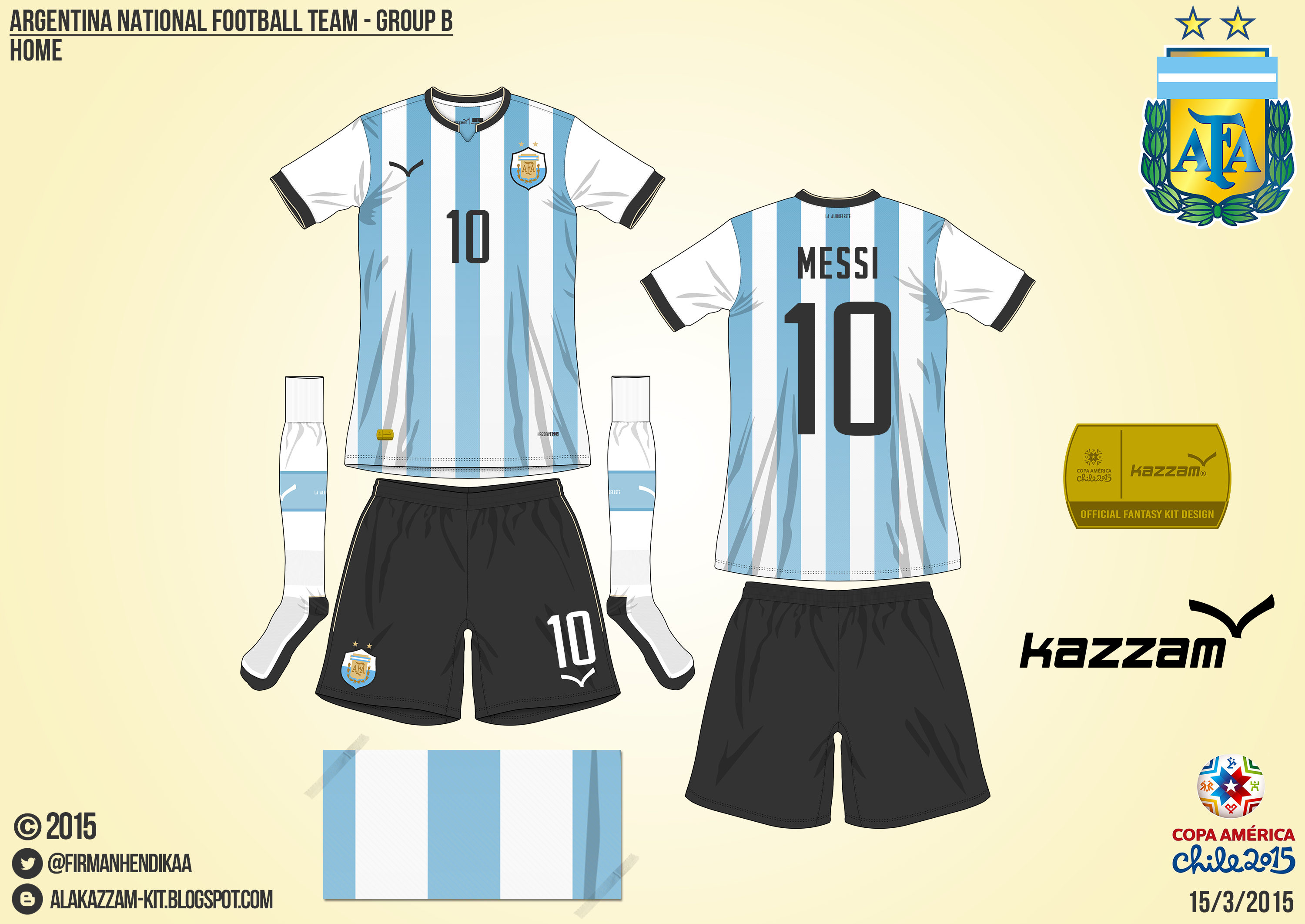 Argentina Home Group B 2015 Copa America