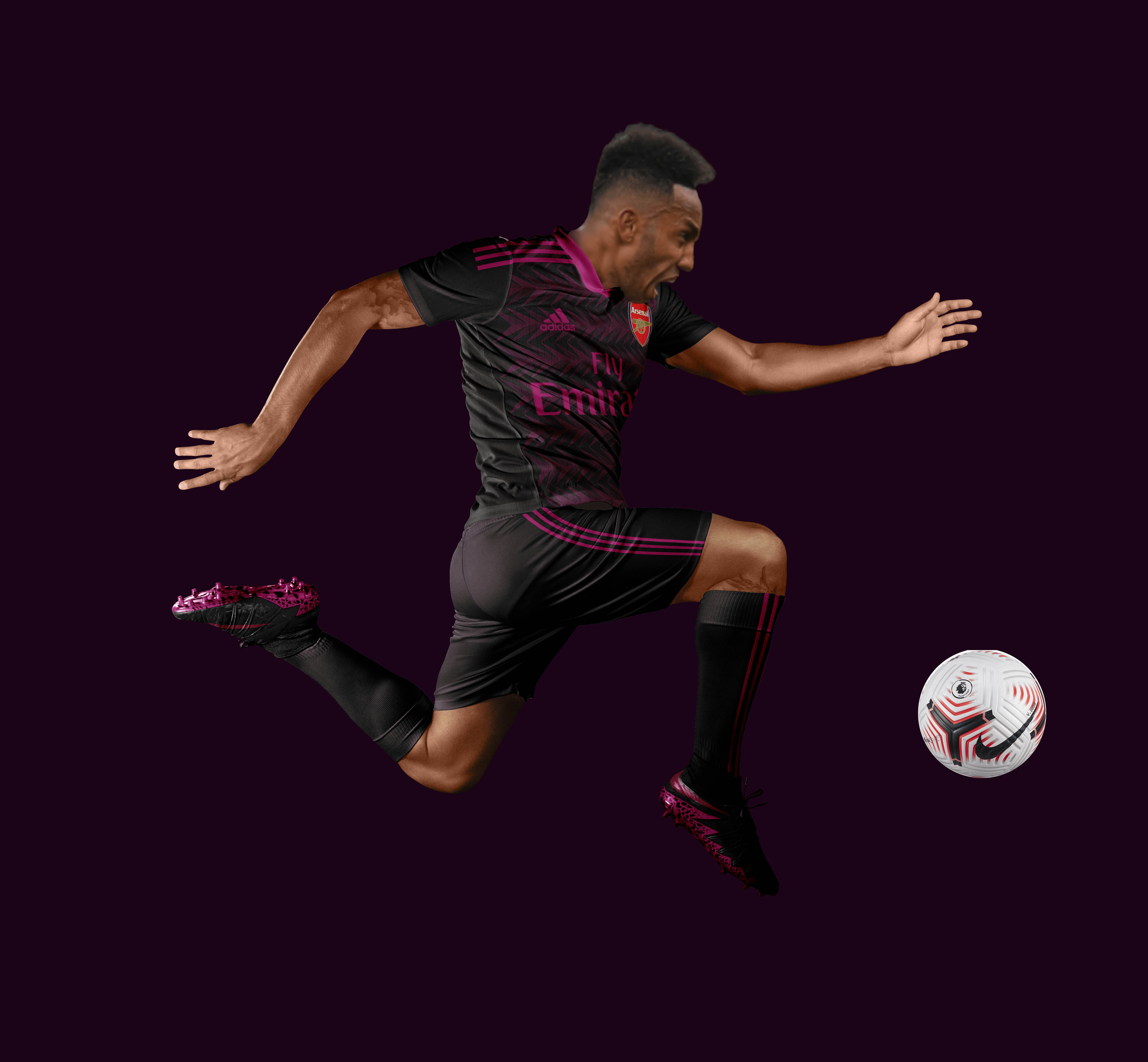 Arsenal 20 21 Concept Kit Aubameyang Third