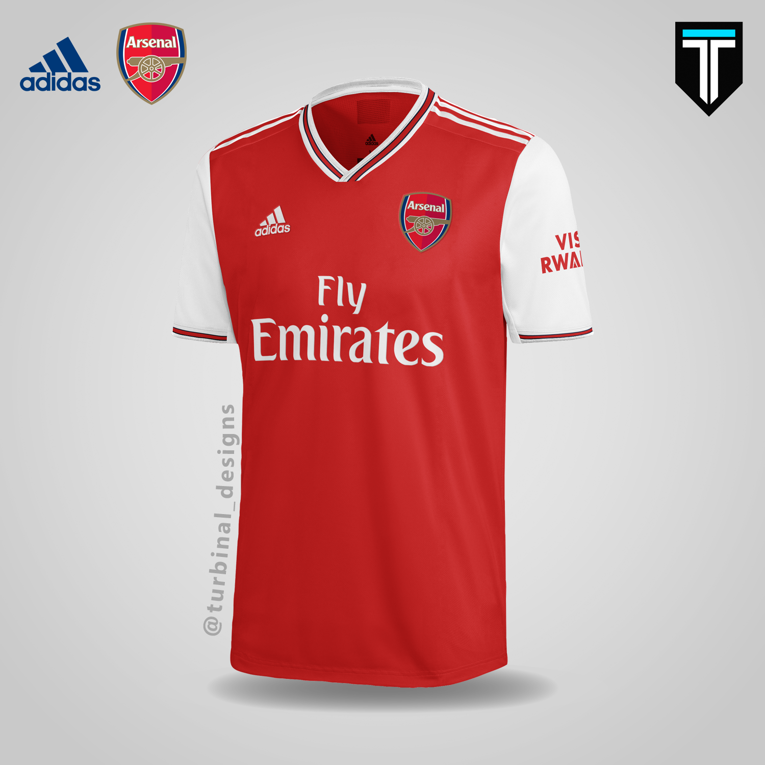 Arsenal X Adidas Home Kit 1920