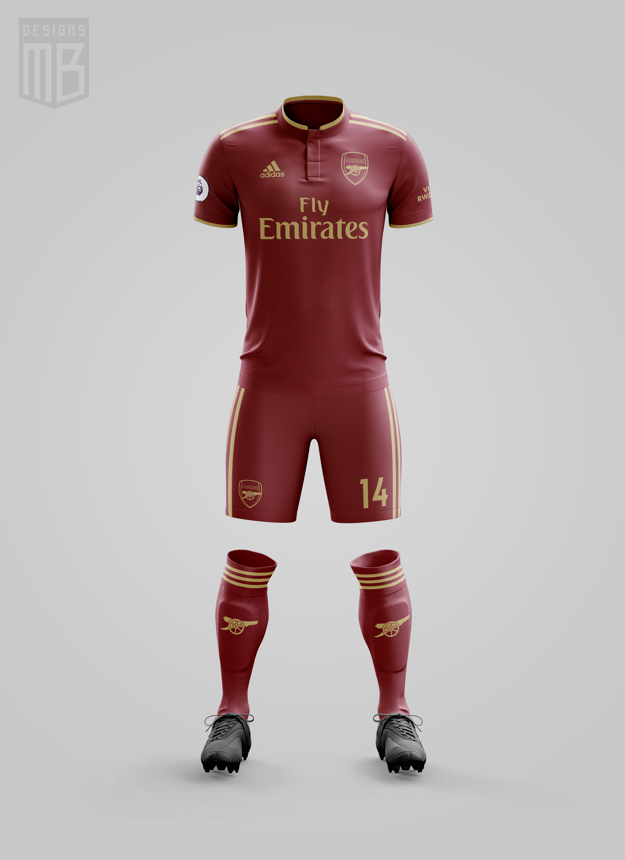 Arsenal discount maroon kit