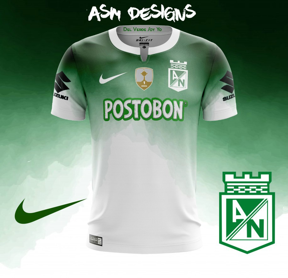 Atletico Nacional Nike 2018 Home Kit