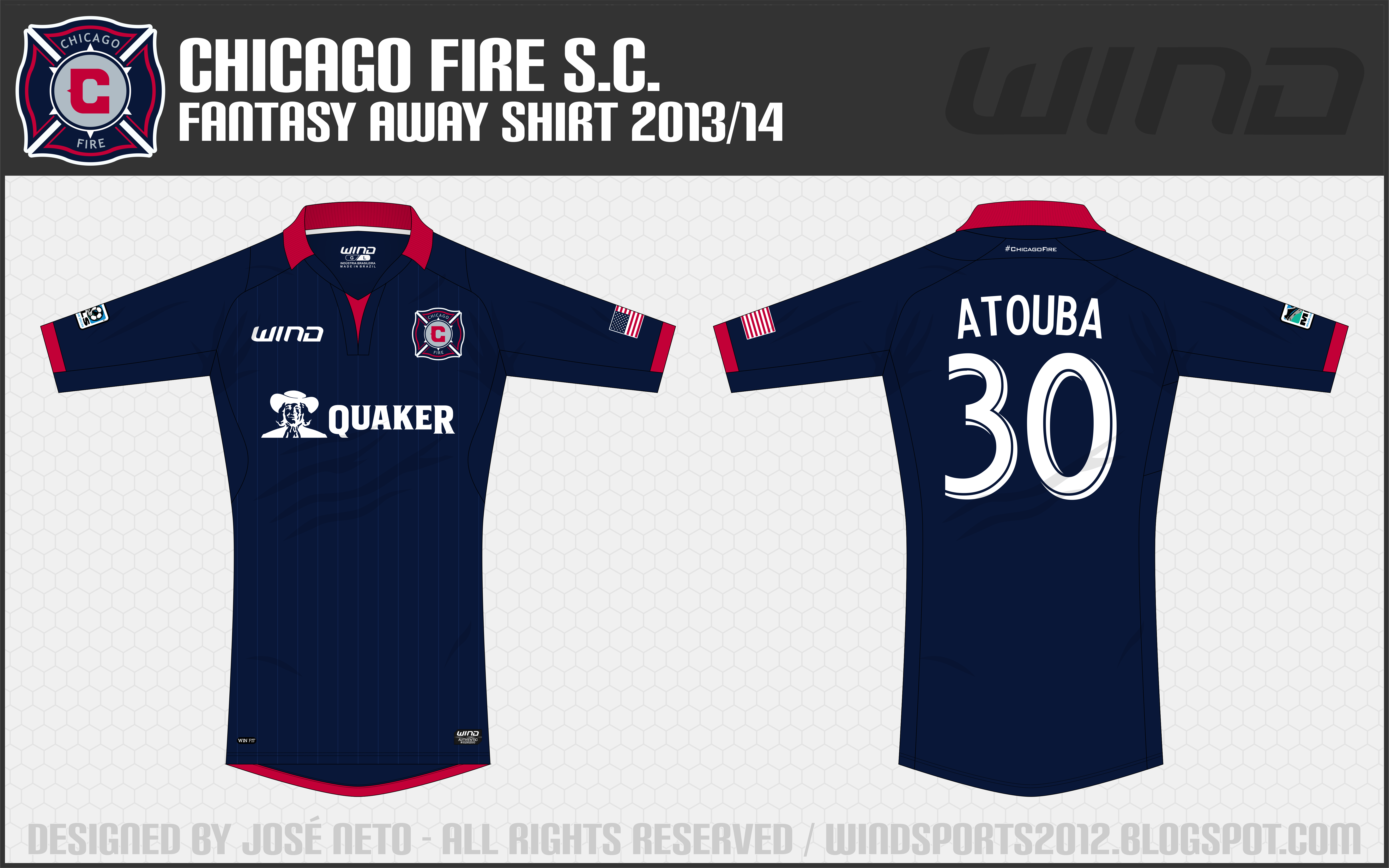 Chicago Fire, Away Shirt