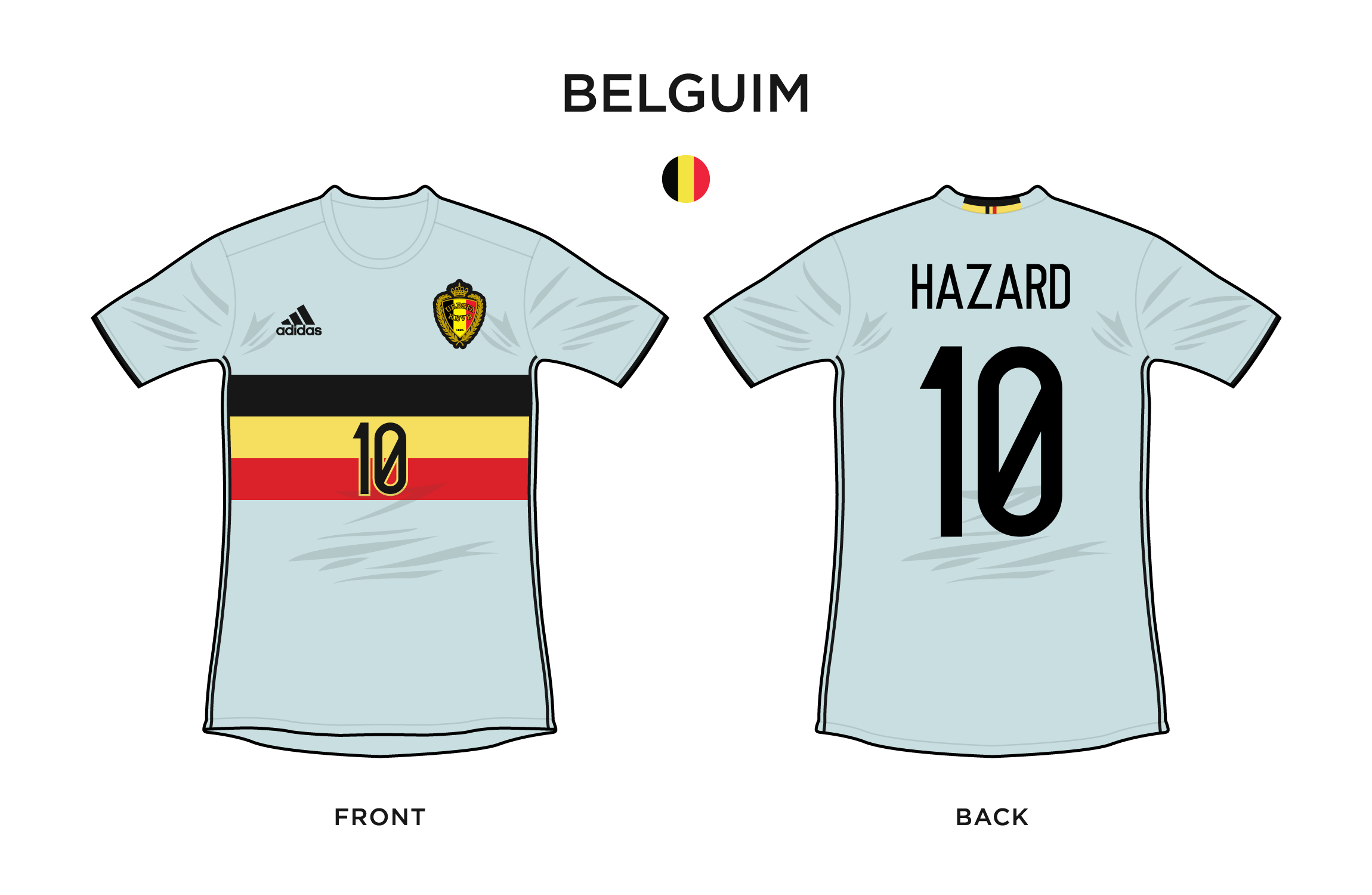 Belgium Away / Euro 2016